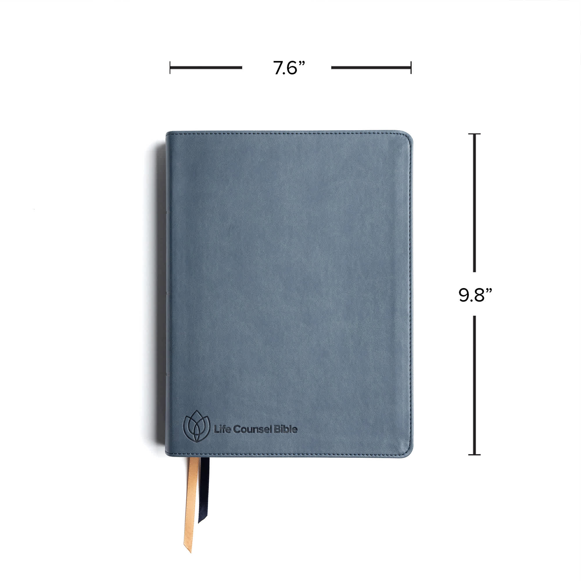 slide 8 of 17 for CSB Life Counsel Bible, Slate Blue LeatherTouch, Indexed