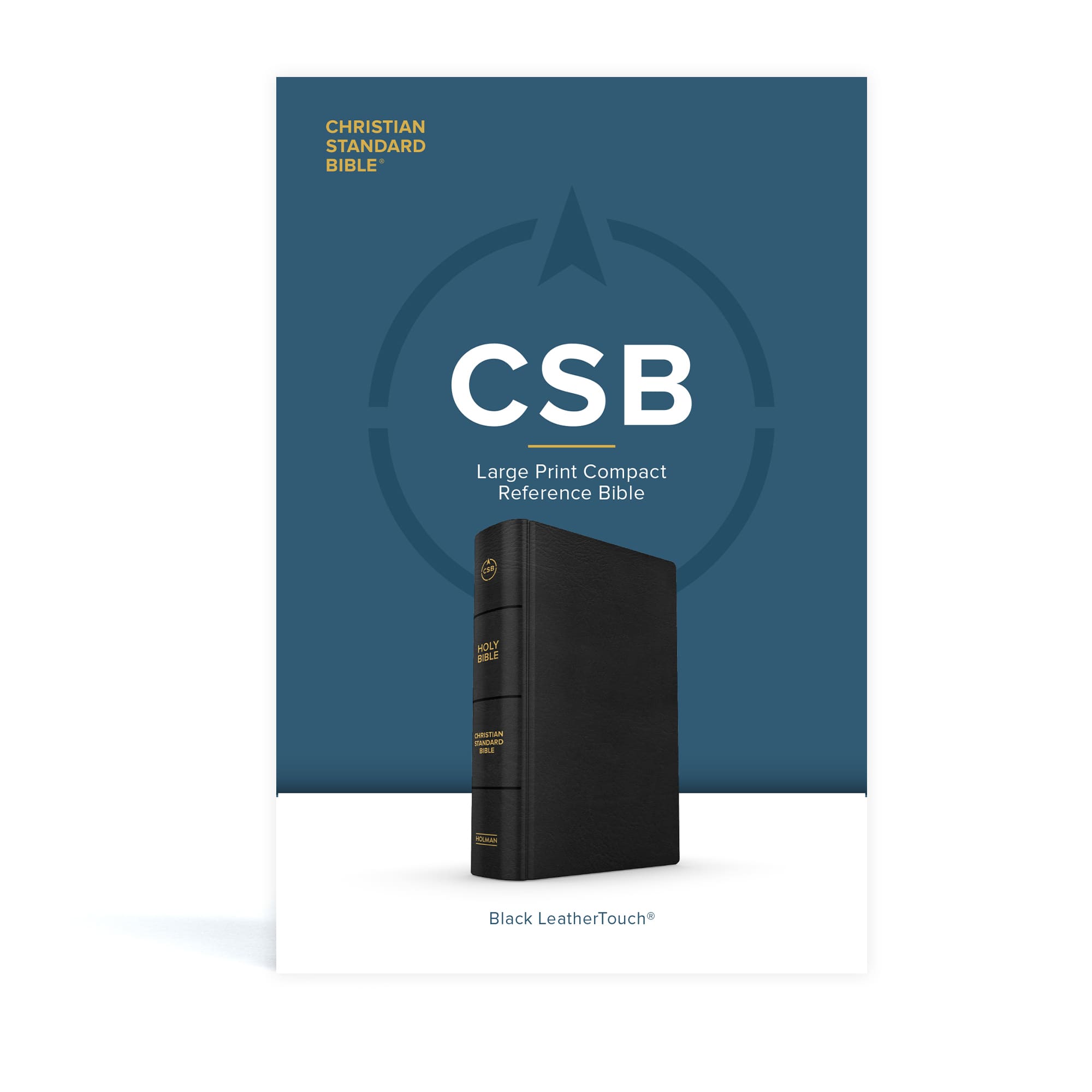 slide 10 of 10 for CSB Large Print Compact Reference Bible, Black LeatherTouch