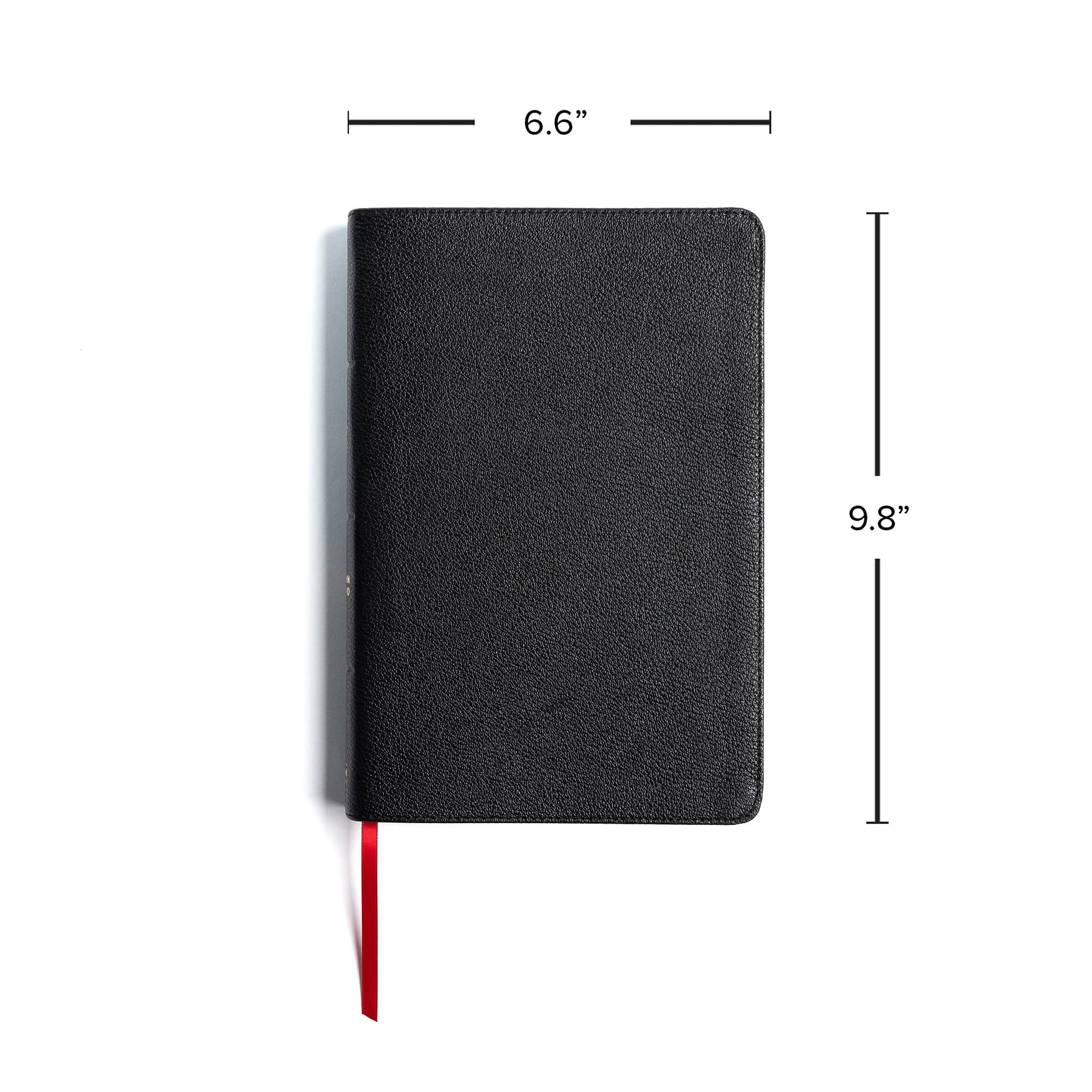 slide 8 of 10 for CSB Giant Print Reference Bible, Black Genuine Leather, Indexed