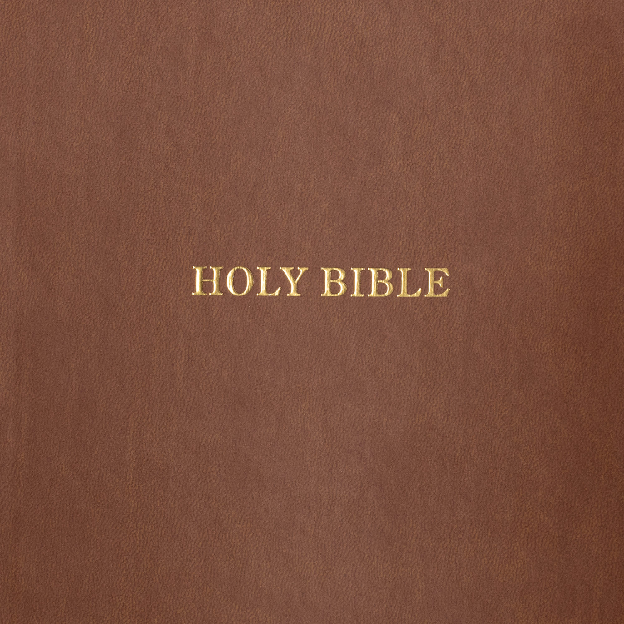 slide 9 of 10 for KJV Large Print Thinline Bible, Value Edition, Brown LeatherTouch