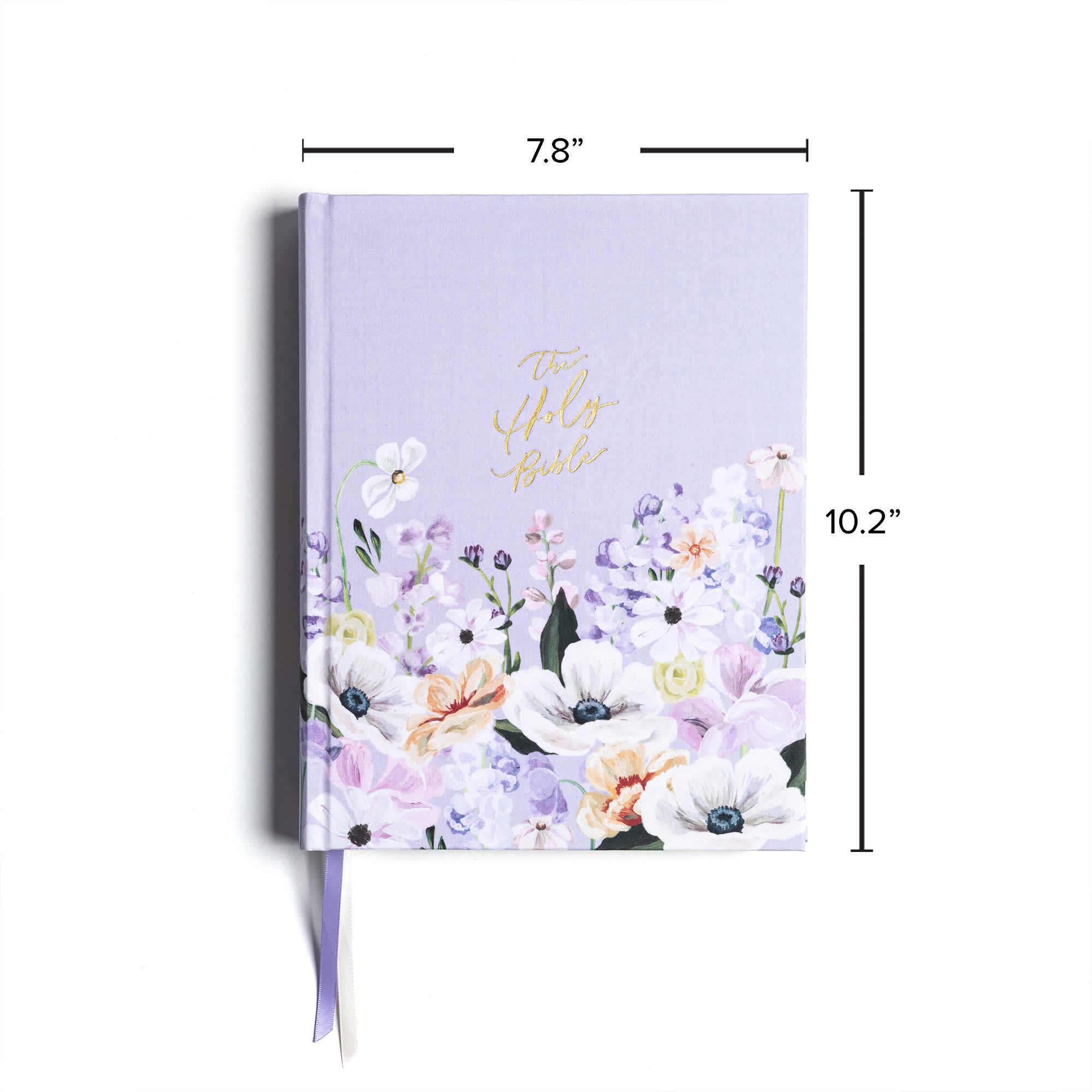 slide 8 of 10 for KJV Notetaking Bible, Large Print Hosanna Revival Edition, Lavender/Peach Cloth Over Board