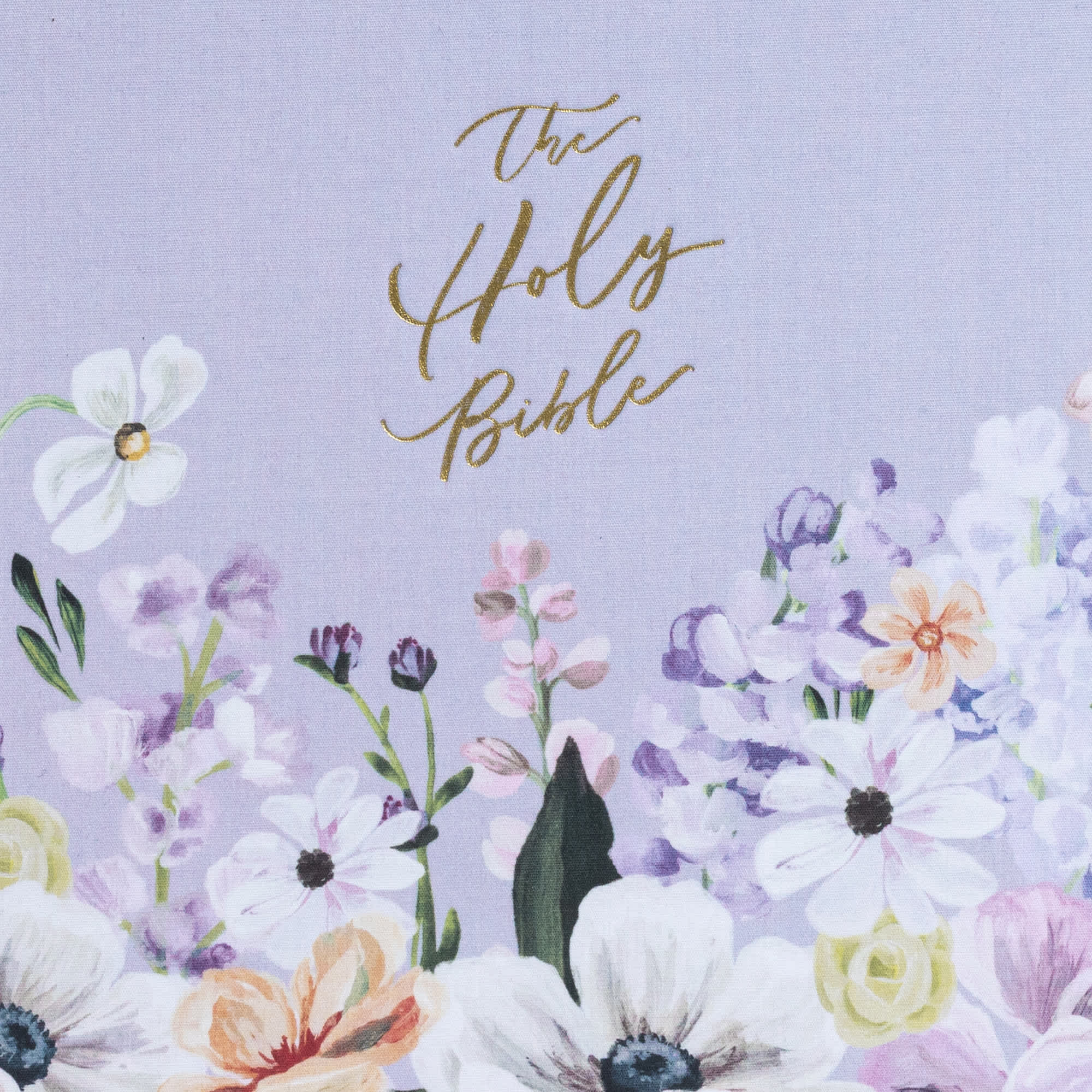 slide 9 of 10 for KJV Notetaking Bible, Large Print Hosanna Revival Edition, Lavender/Peach Cloth Over Board