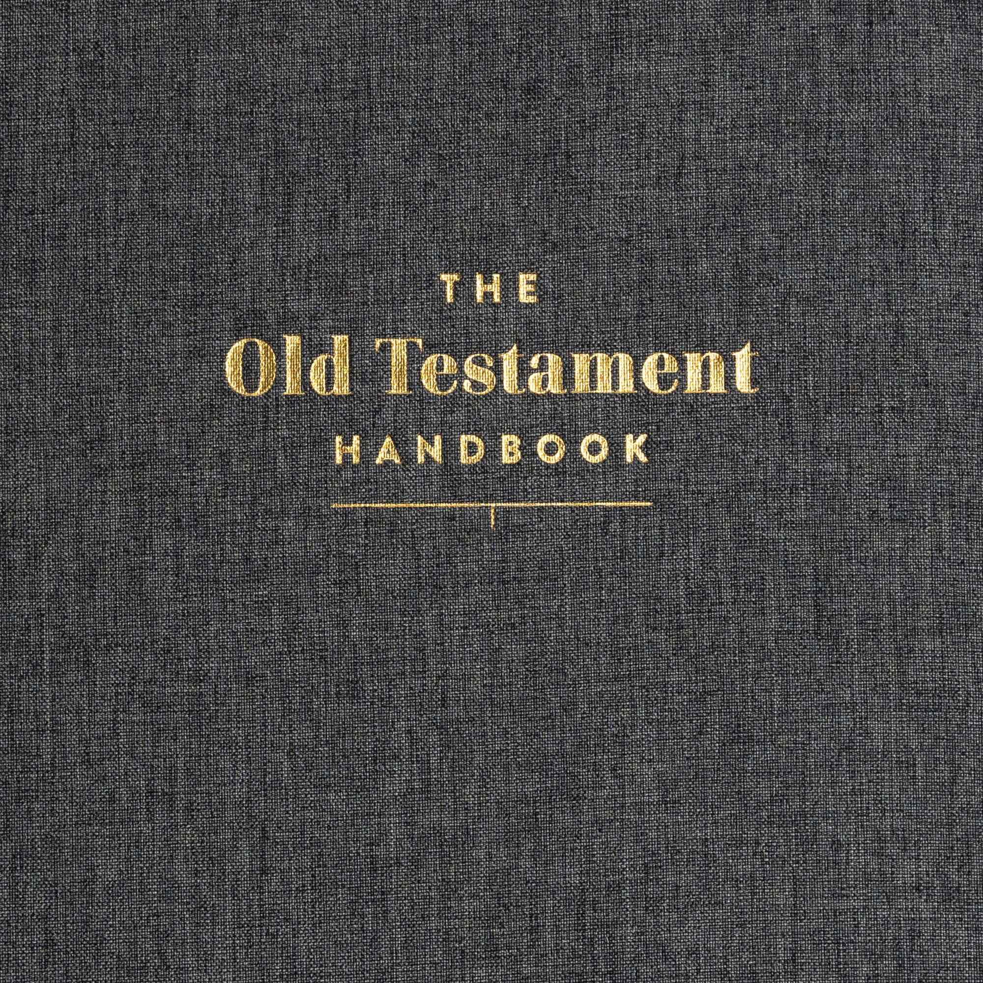 slide 9 of 10 for The Old Testament Handbook, Charcoal Cloth Over Board