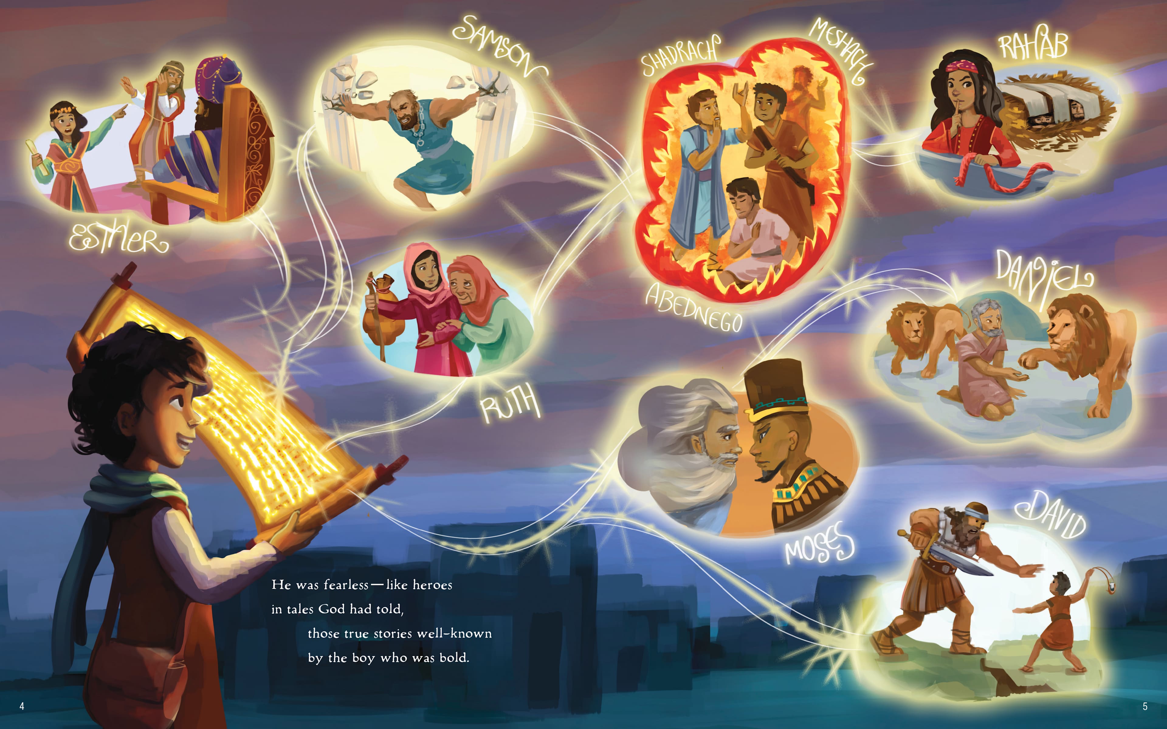 slide 2 of 2 for The Boy Who Was Bold