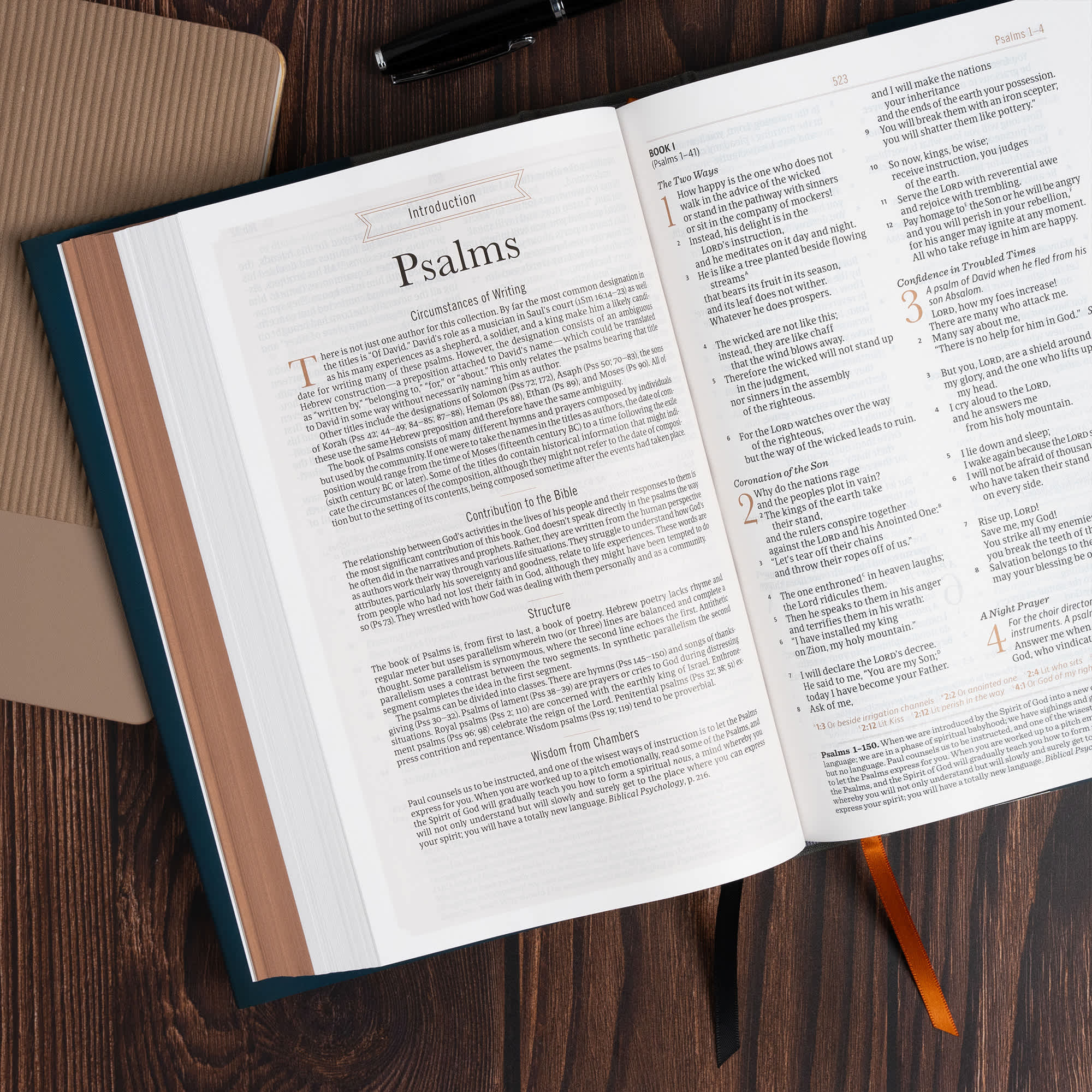slide 6 of 11 for CSB Oswald Chambers Bible, Cloth Over Board