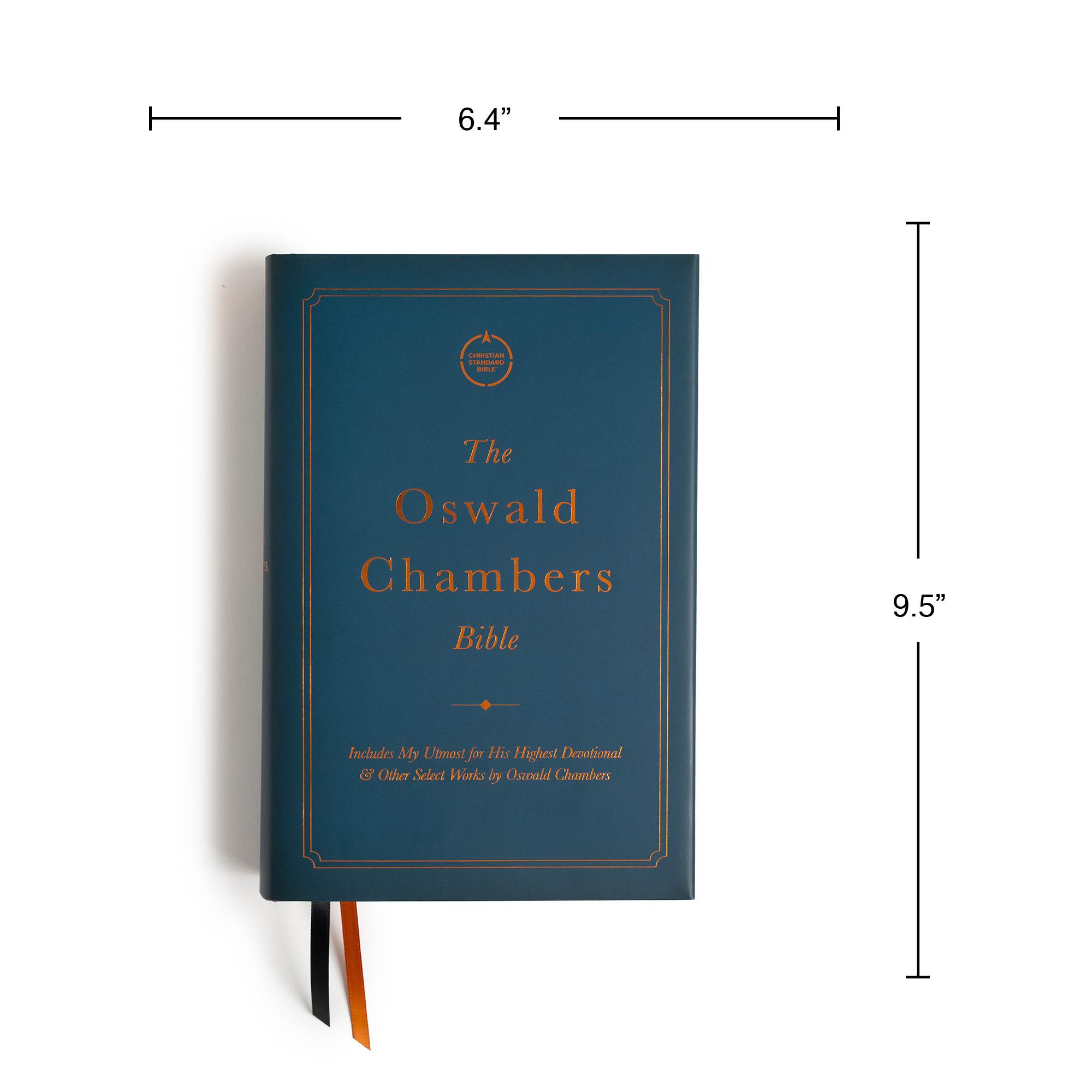 slide 9 of 11 for CSB Oswald Chambers Bible, Cloth Over Board