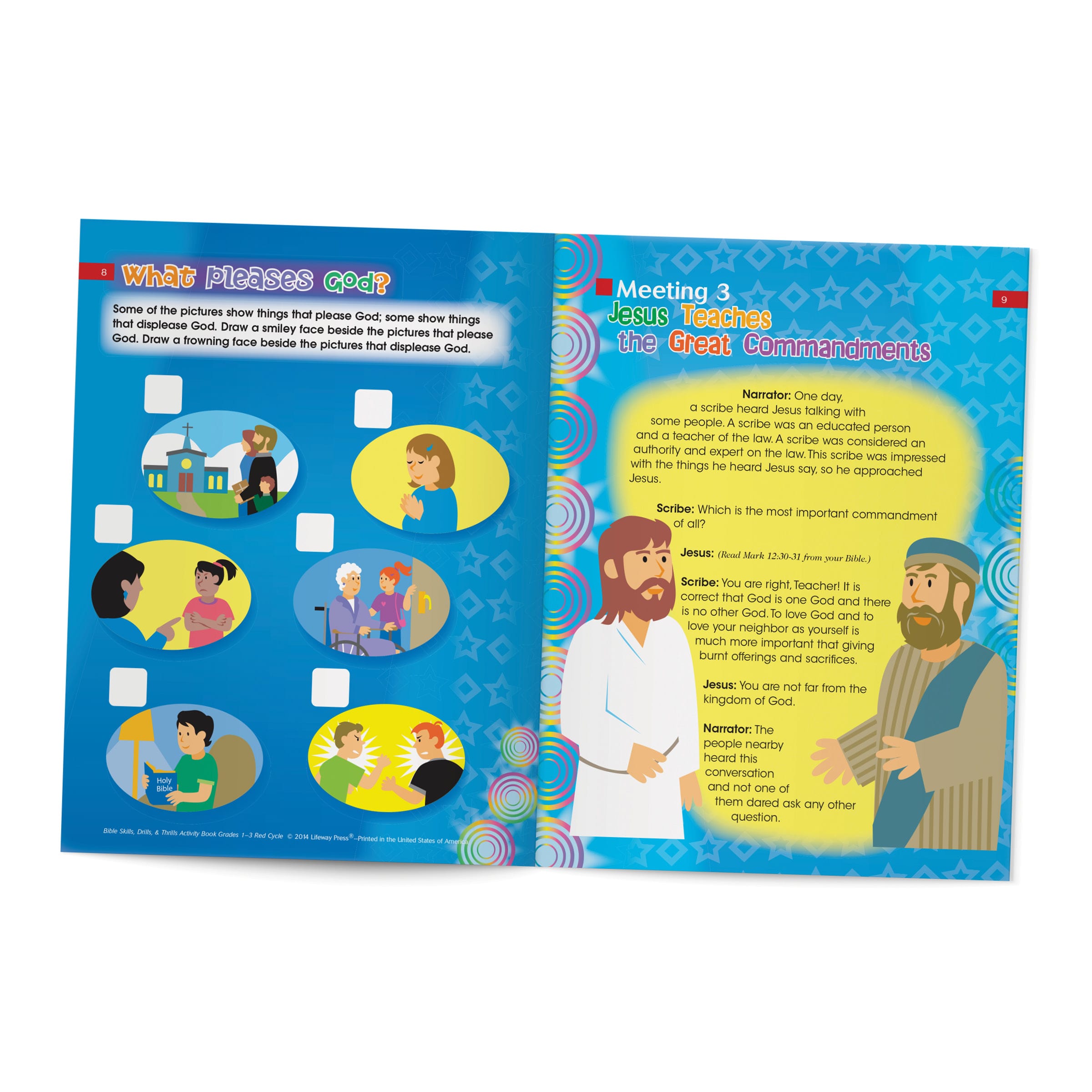 slide 5 of 7 for Bible Skills Drills and Thrills: Red Cycle - Grades 1-3 Activity Book