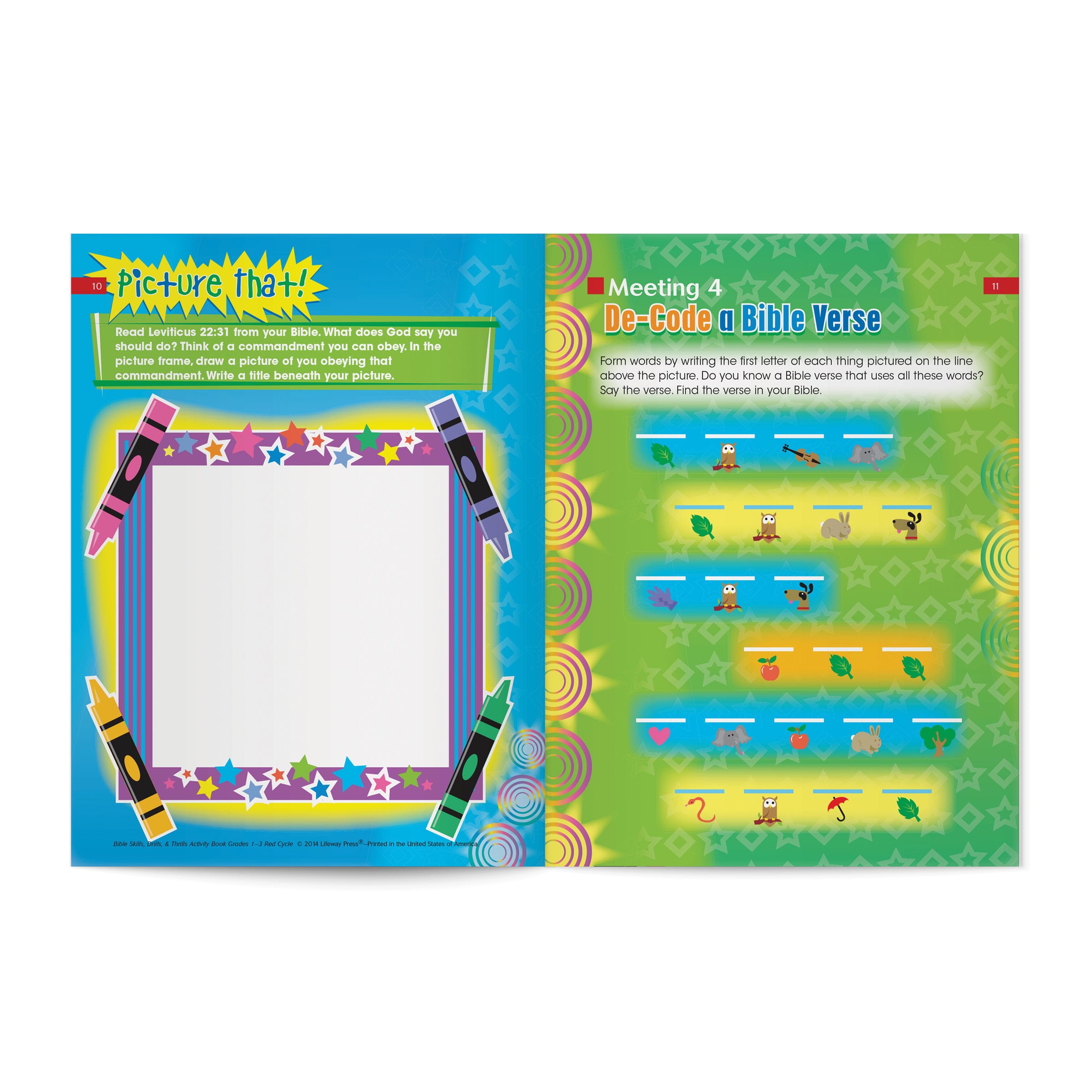 slide 6 of 7 for Bible Skills Drills and Thrills: Red Cycle - Grades 1-3 Activity Book