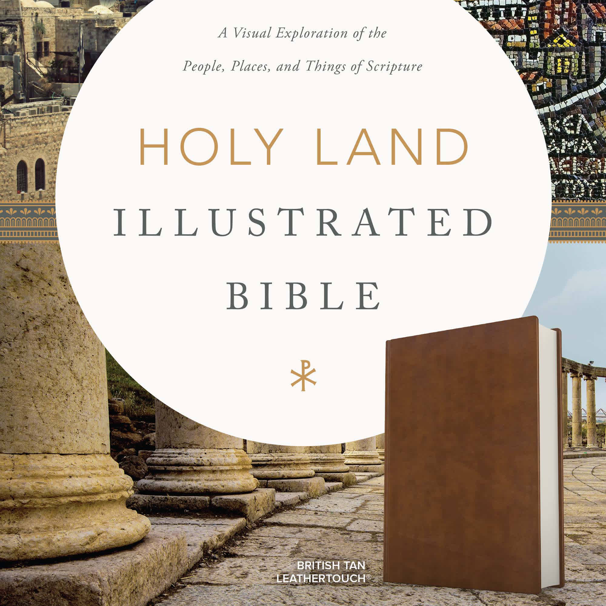 slide 9 of 10 for CSB Holy Land Illustrated Bible, British Tan LeatherTouch