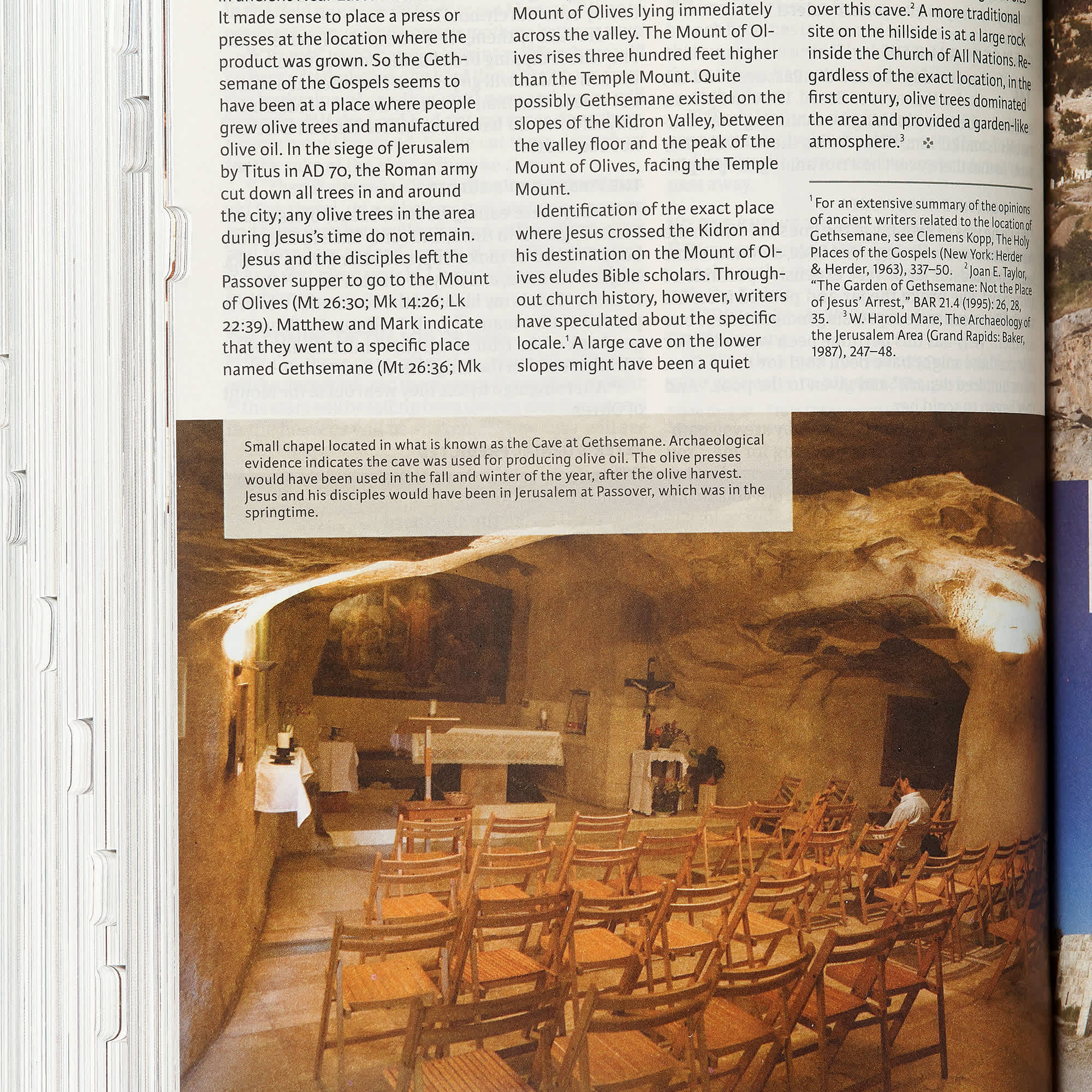 slide 7 of 10 for CSB Holy Land Illustrated Bible, British Tan LeatherTouch, Indexed