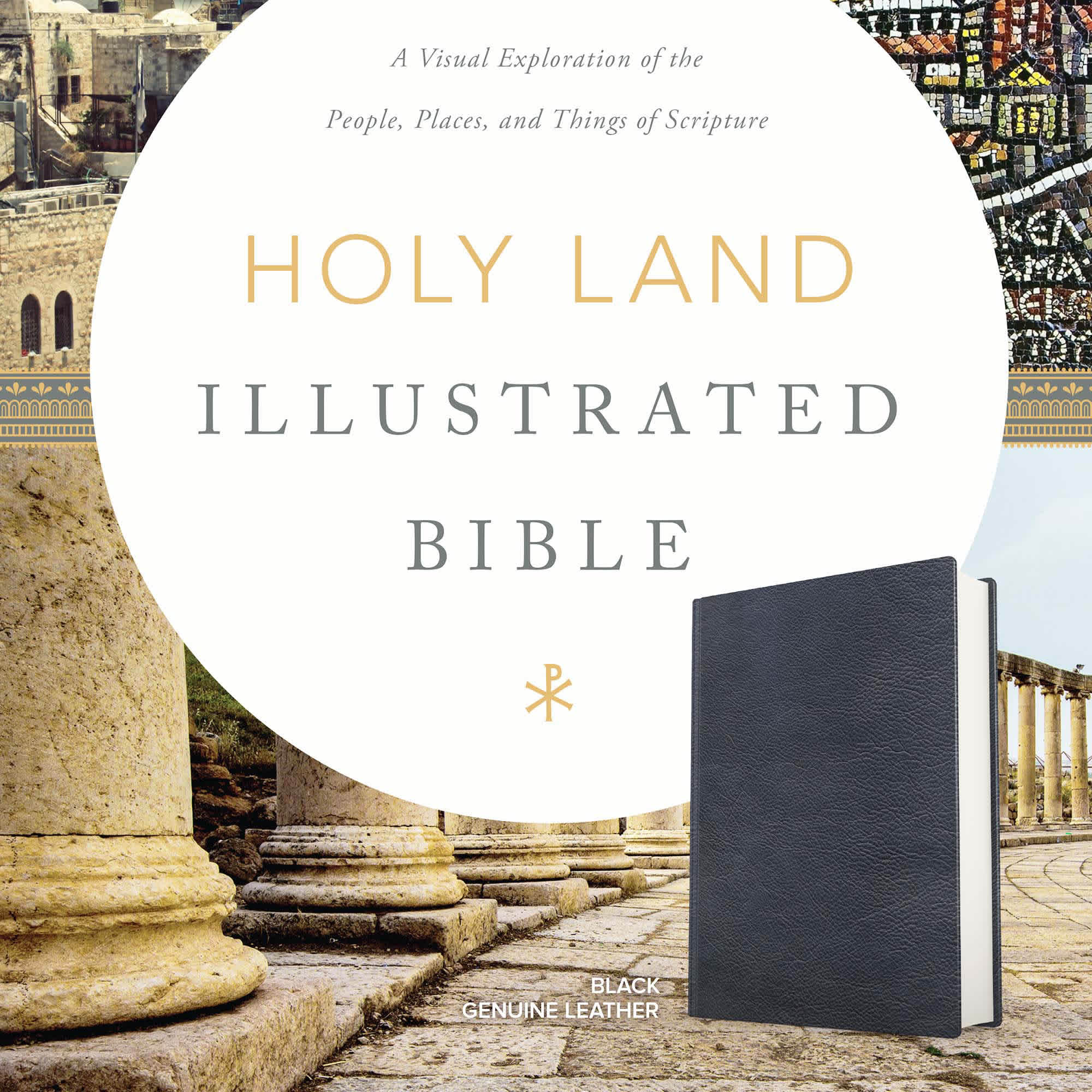 slide 9 of 10 for CSB Holy Land Illustrated Bible, Premium Black Genuine Leather