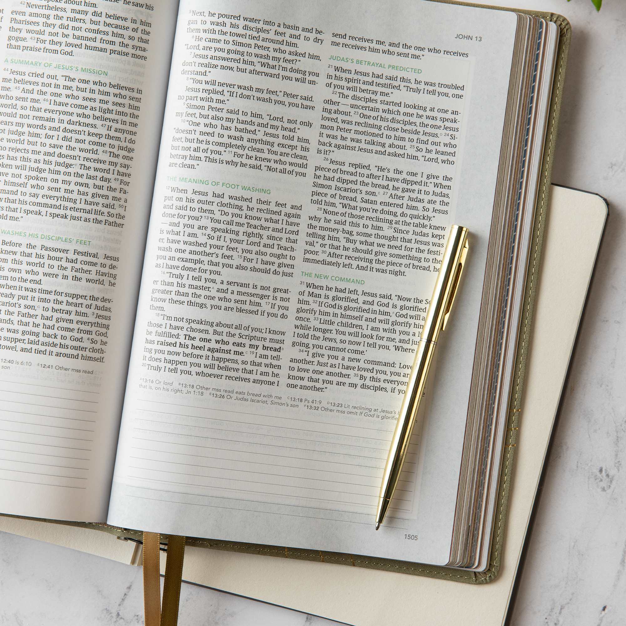 slide 6 of 10 for CSB (in)courage Devotional Bible, Sage LeatherTouch