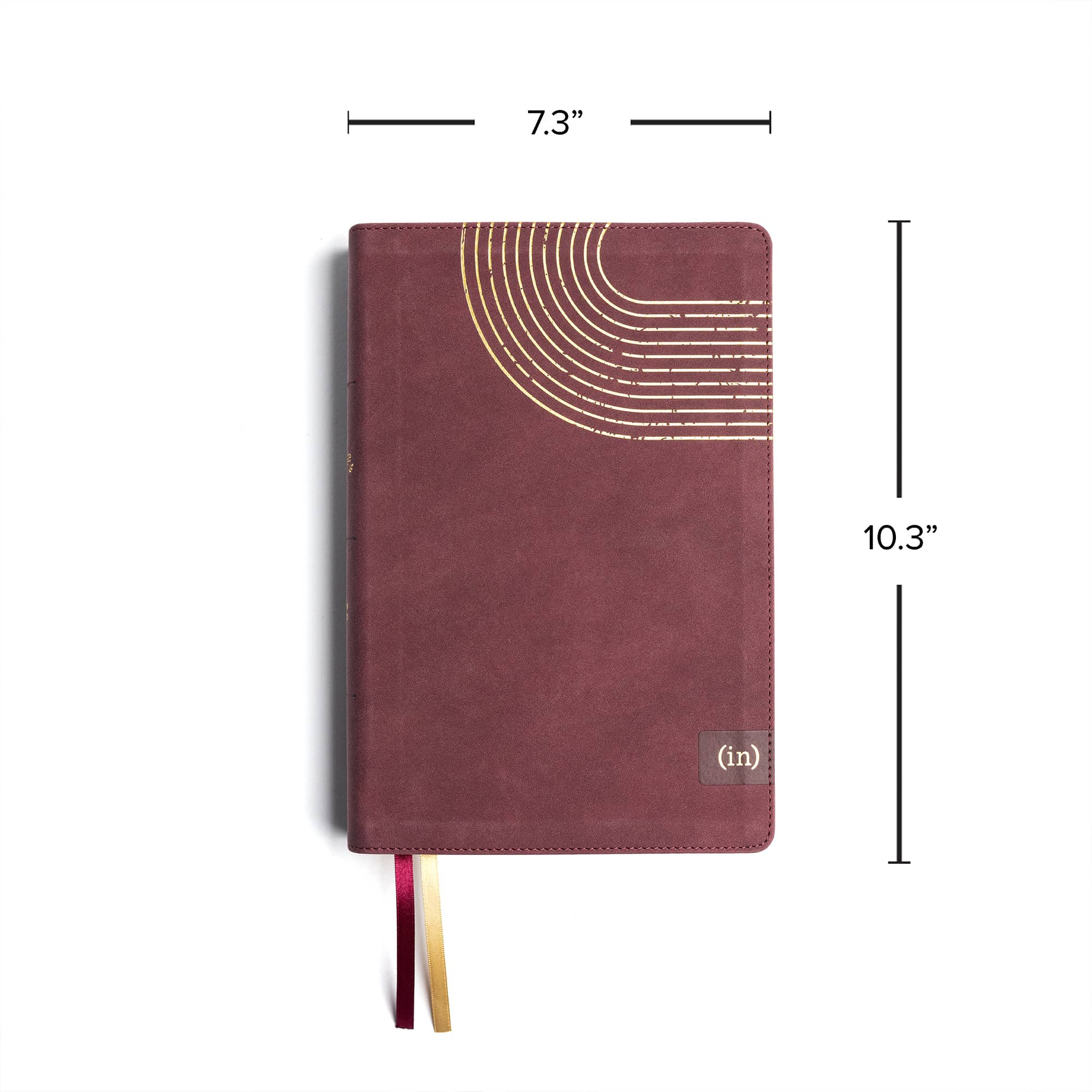 slide 8 of 10 for CSB (in)courage Devotional Bible, Bordeaux LeatherTouch, Indexed