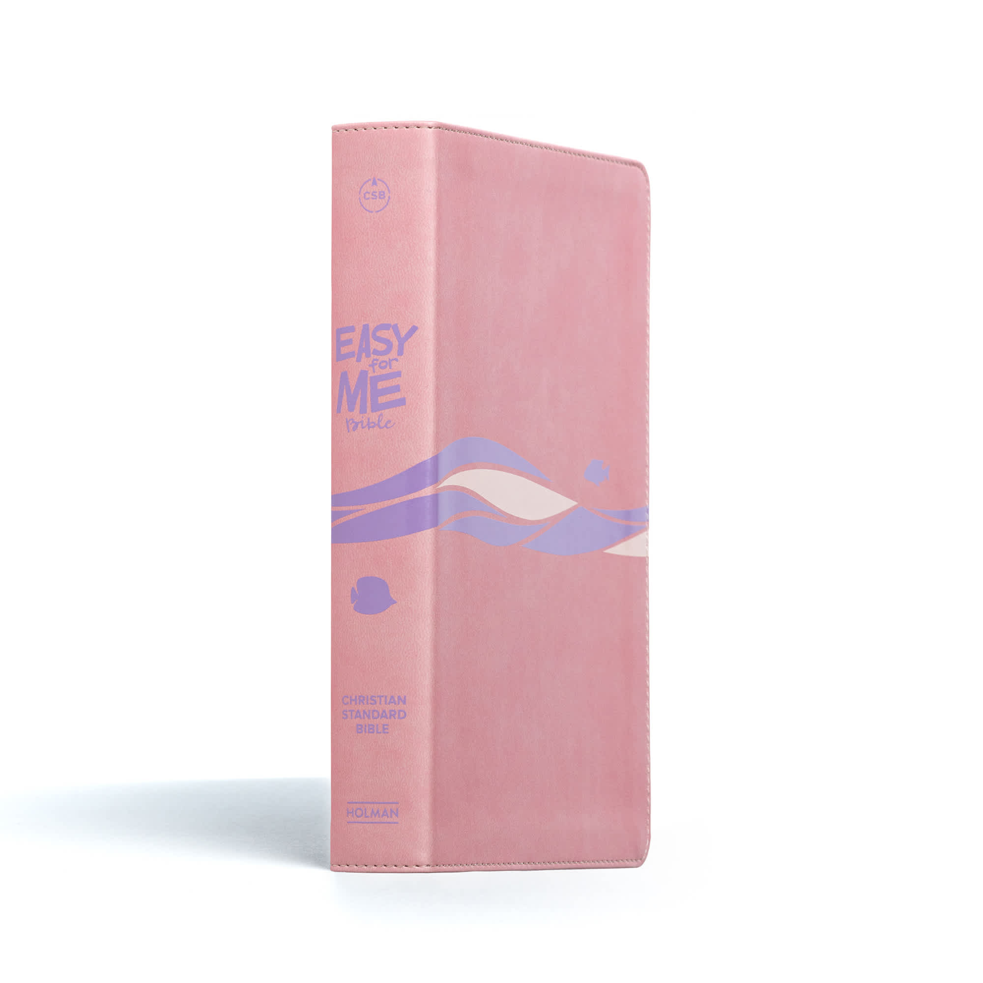 slide 2 of 10 for CSB Easy-for-Me Bible for Early Readers, Coral Pink LeatherTouch