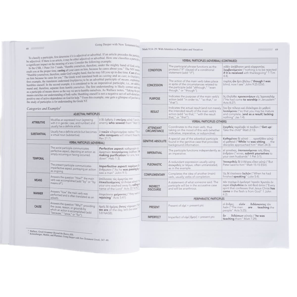 slide 6 of 7 for Going Deeper with New Testament Greek Workbook