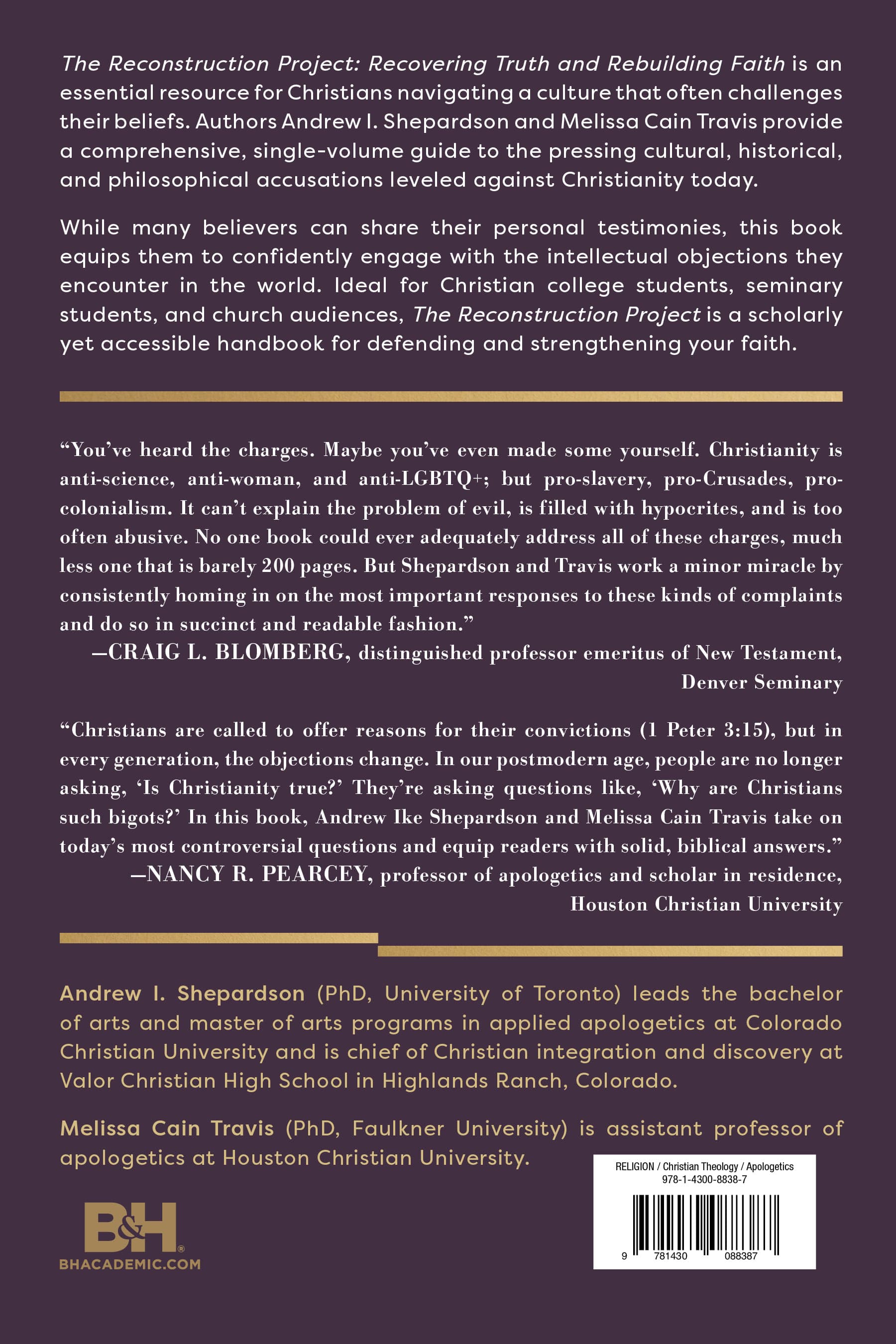 slide 2 of 3 for The Reconstruction Project