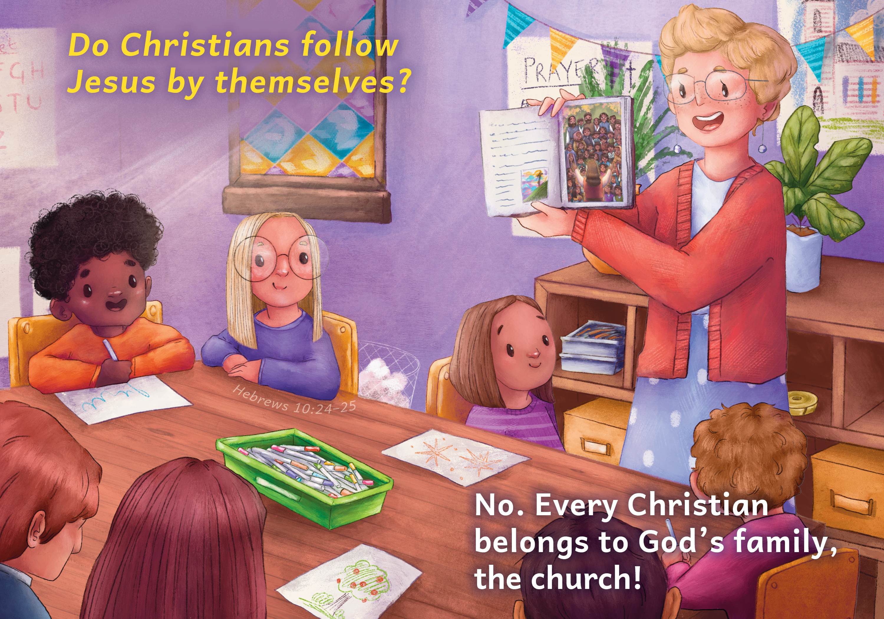 slide 2 of 2 for Where Is Church?