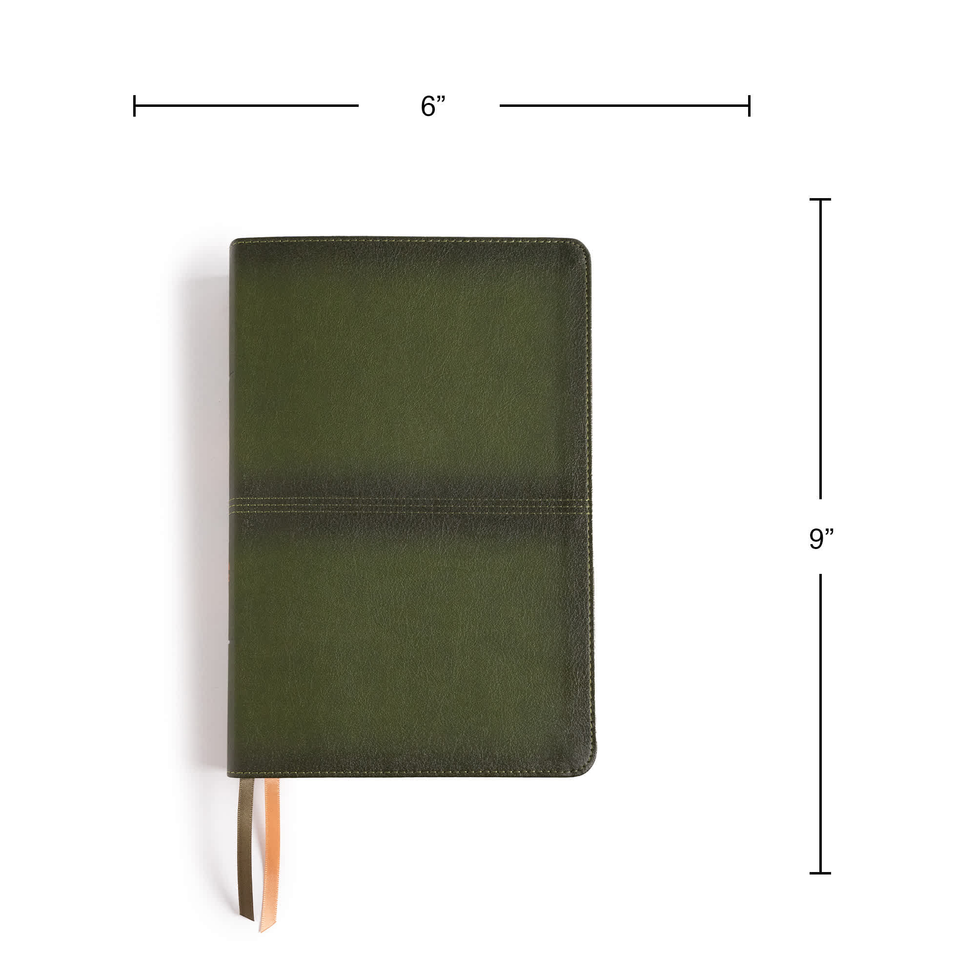 slide 9 of 11 for CSB Men's Daily Bible, Olive LeatherTouch, Indexed