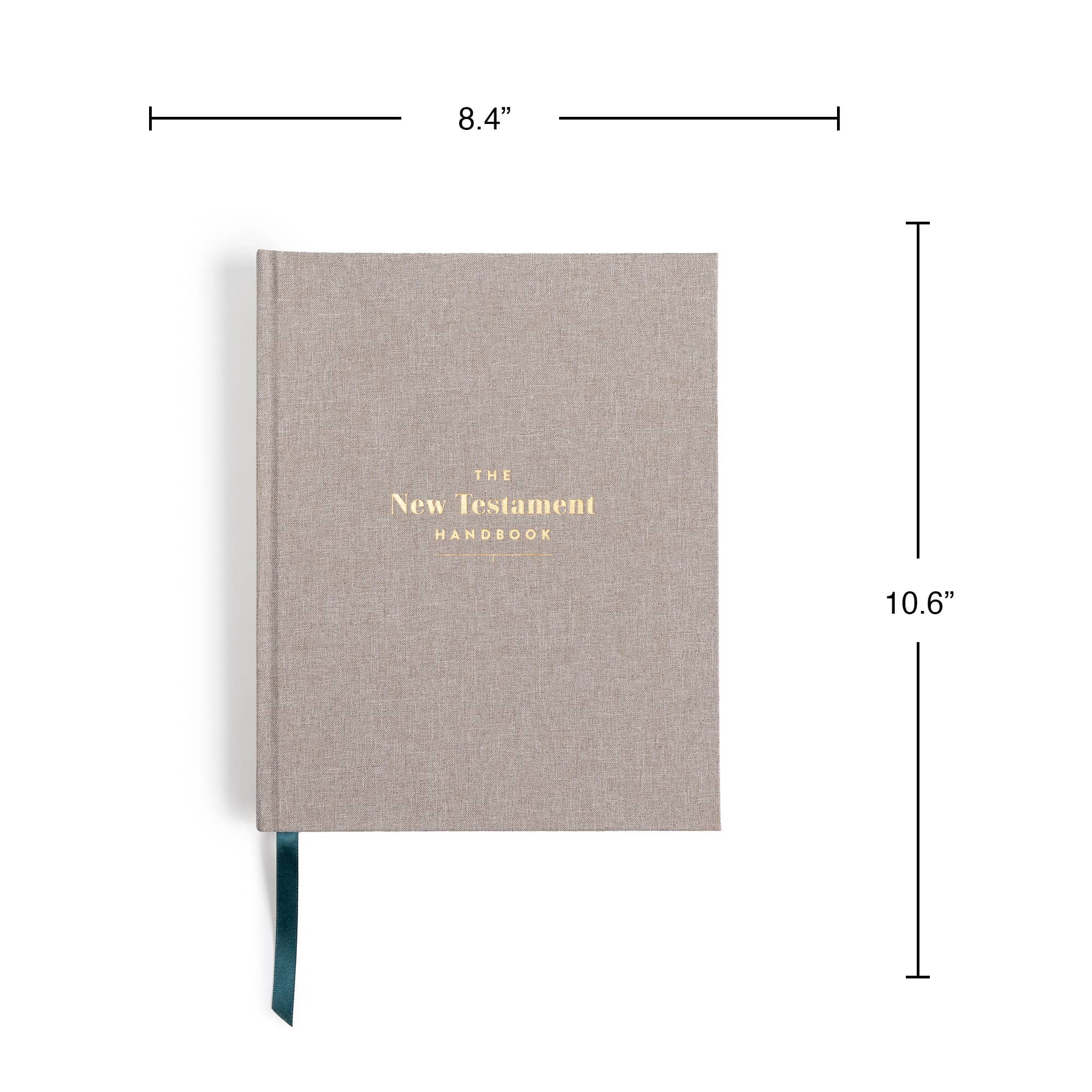 slide 7 of 9 for The New Testament Handbook, Stone Cloth Over Board