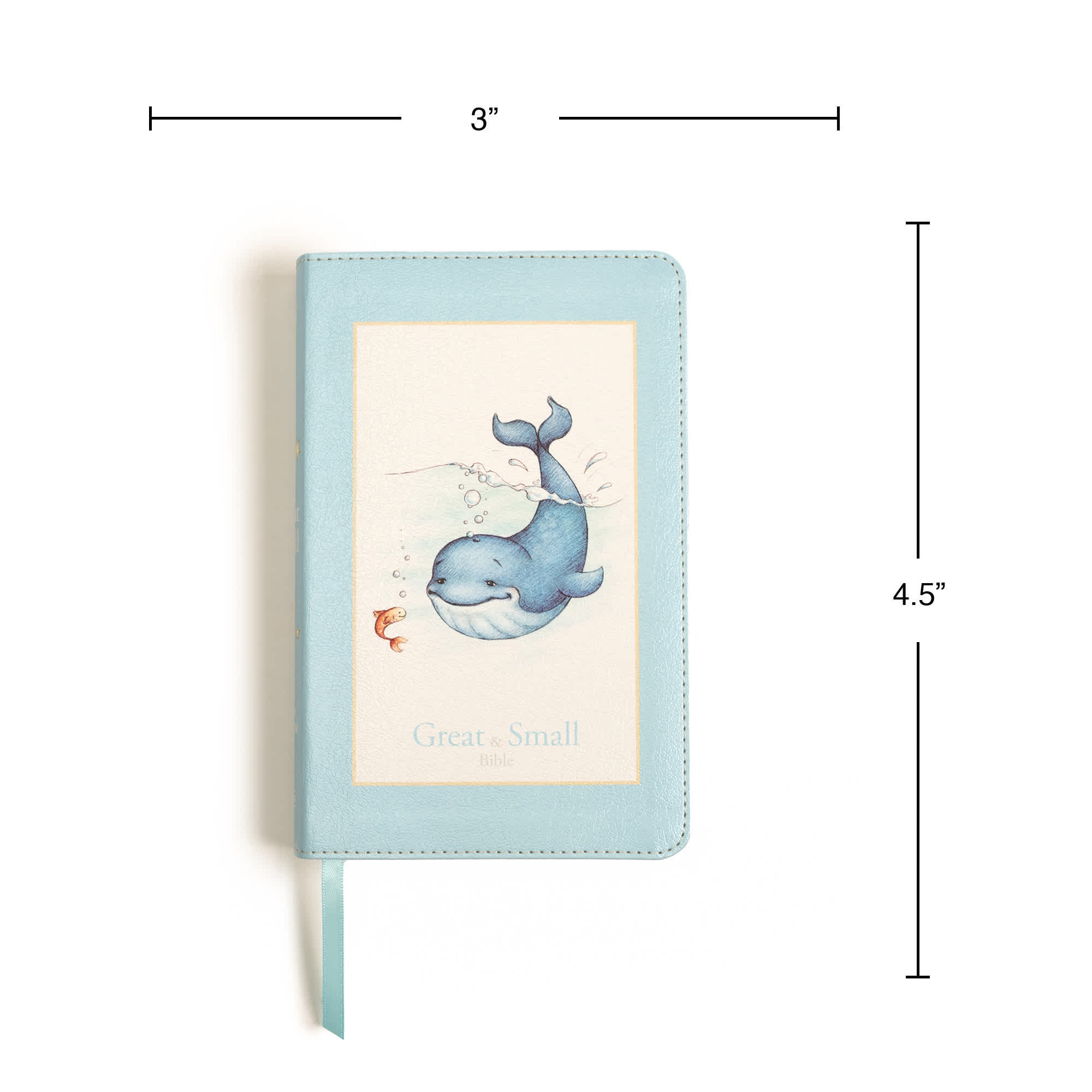slide 9 of 11 for KJV Great and Small Bible, Baby Blue LeatherTouch