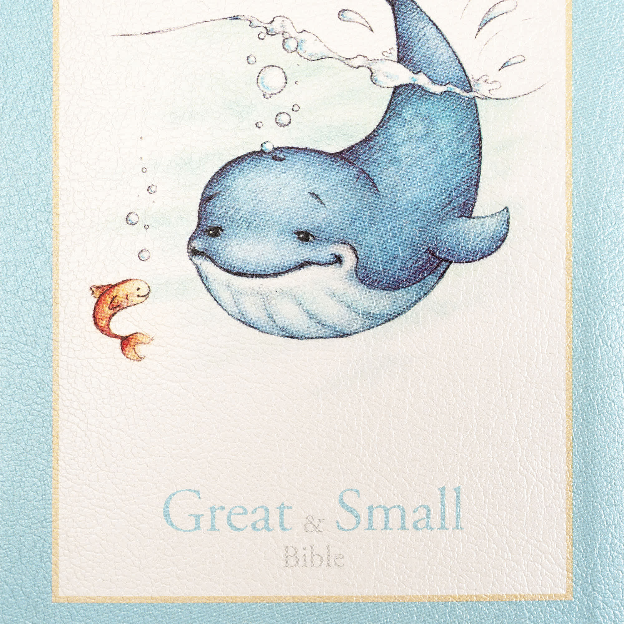 slide 10 of 11 for KJV Great and Small Bible, Baby Blue LeatherTouch