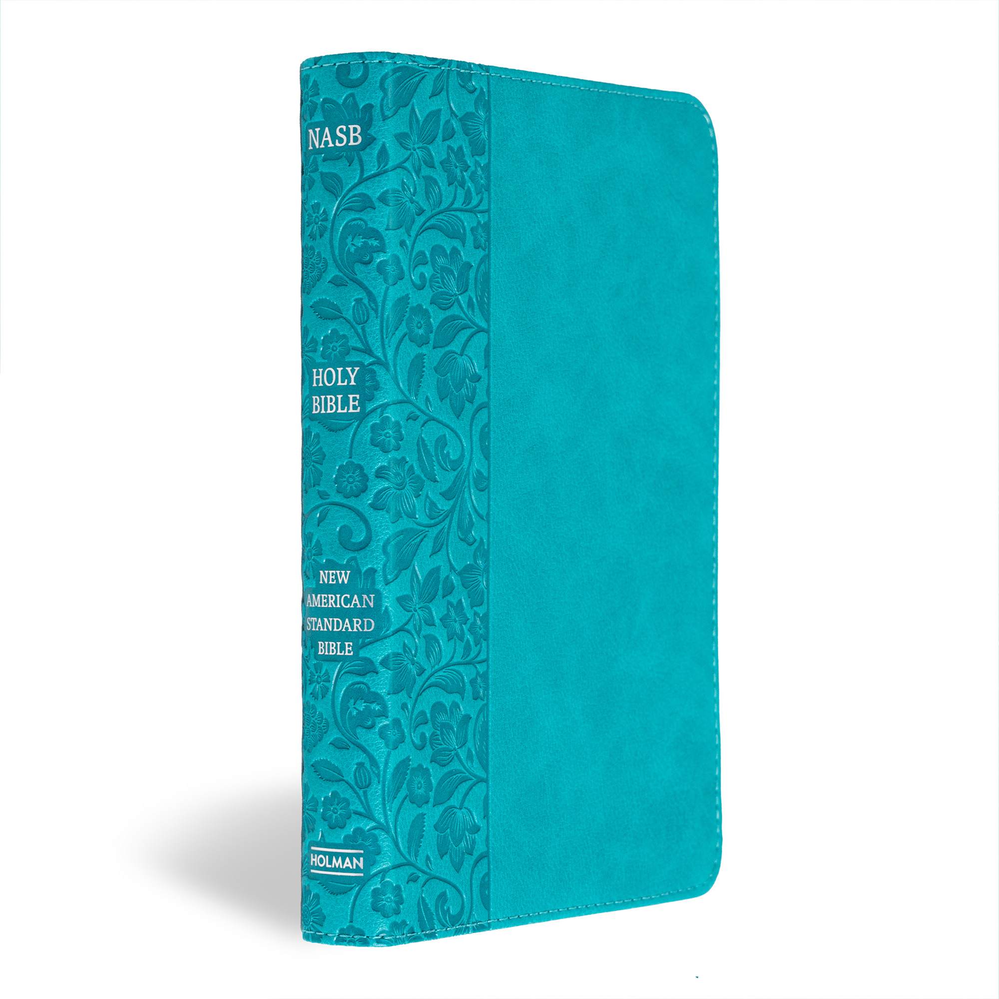 slide 3 of 9 for NASB Personal Size Bible, Teal LeatherTouch