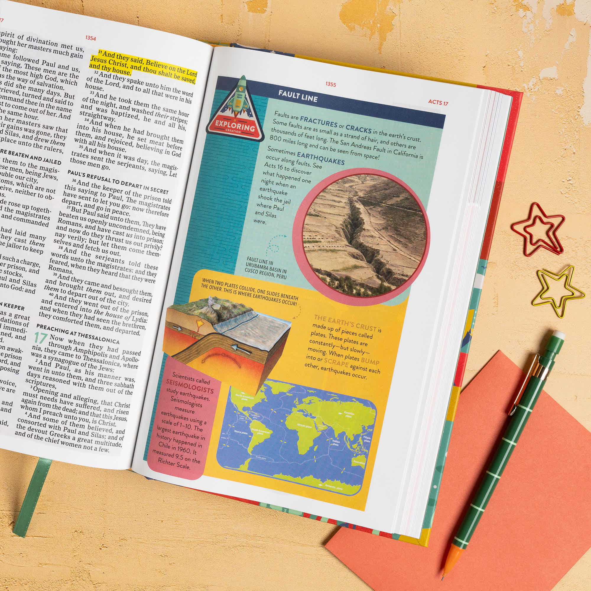 slide 6 of 12 for KJV Explorer Bible for Kids, Hardcover