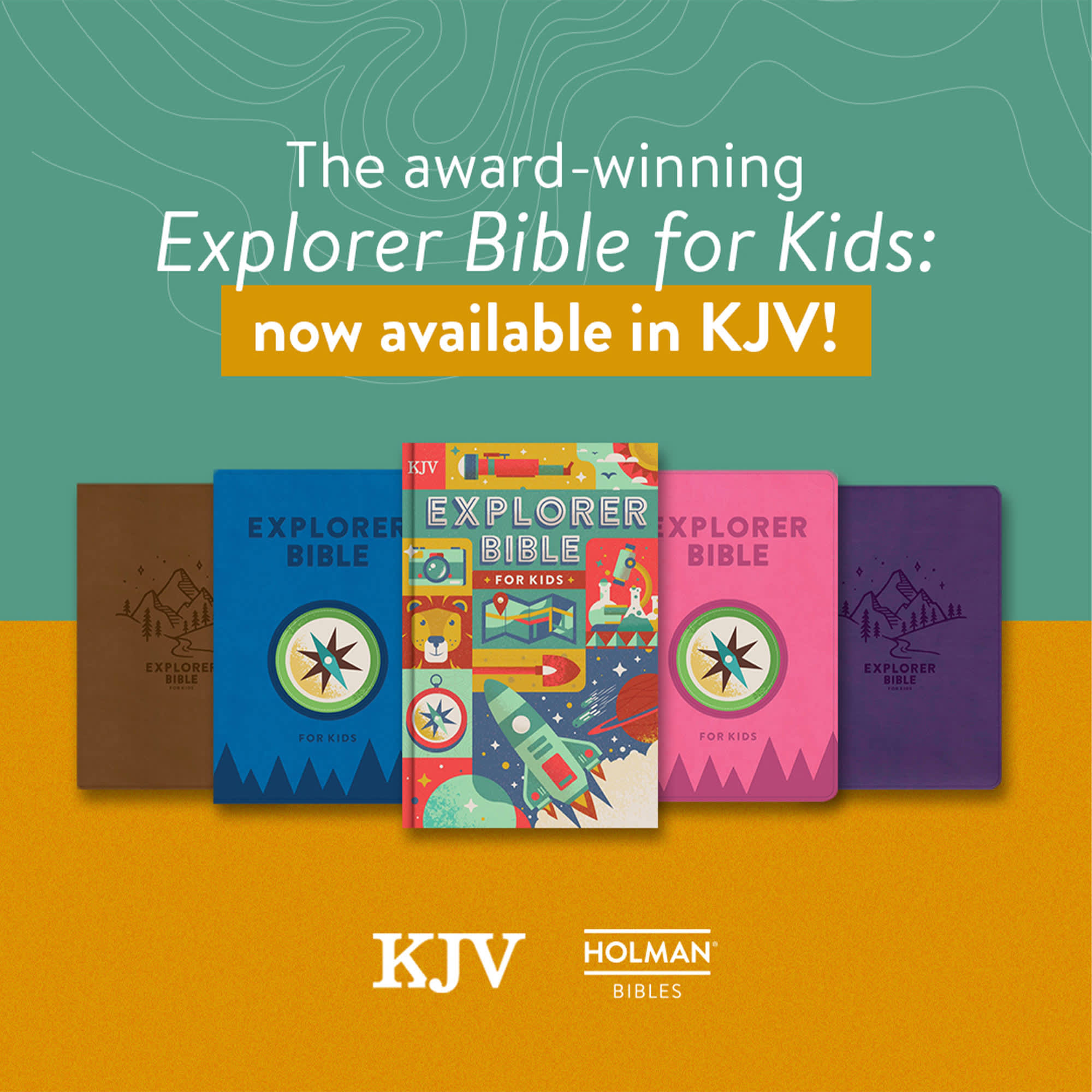 slide 12 of 12 for KJV Explorer Bible for Kids, Hardcover