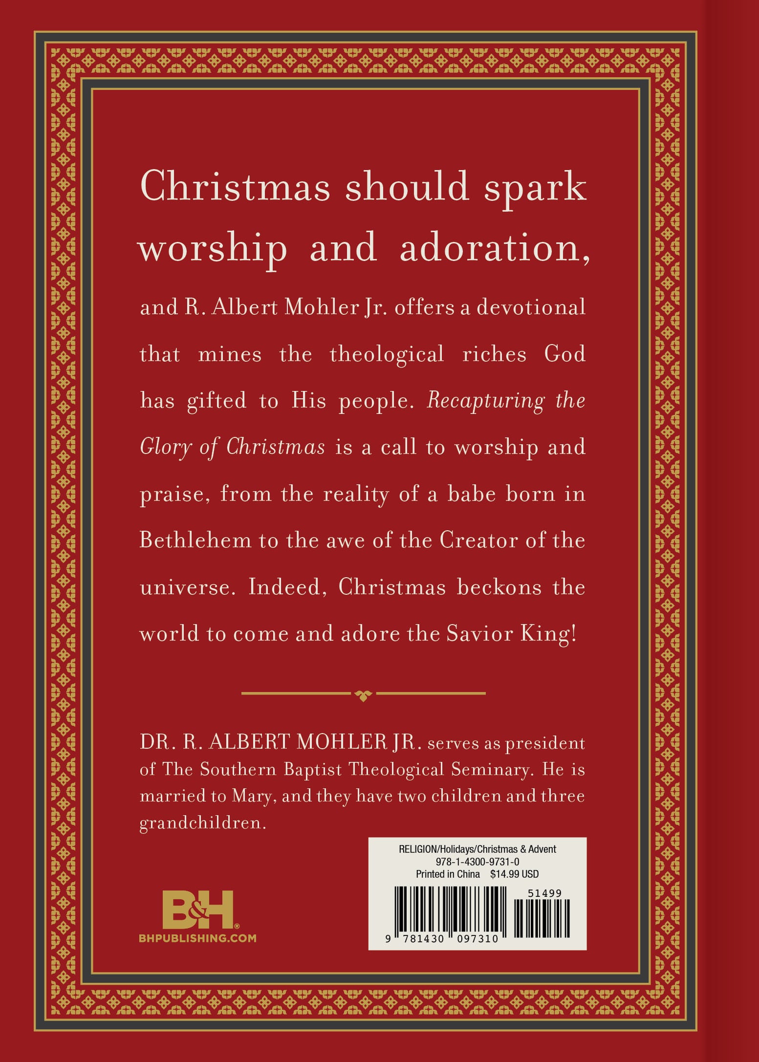 slide 2 of 3 for Recapturing the Glory of Christmas