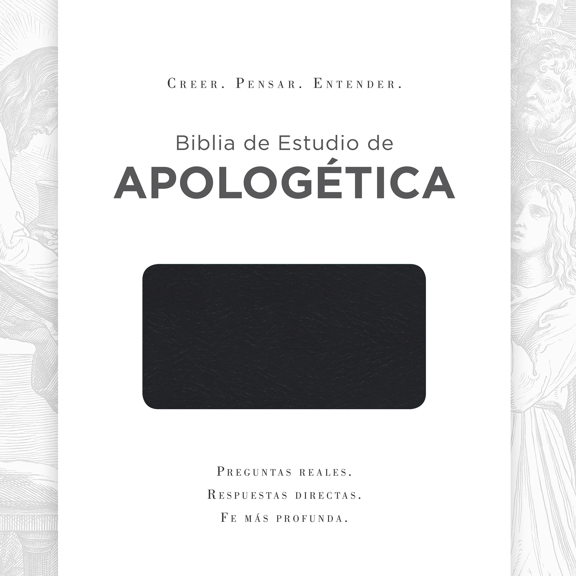 slide 8 of 10 for Biblia de Estudio de Apologética, negro imitación piel