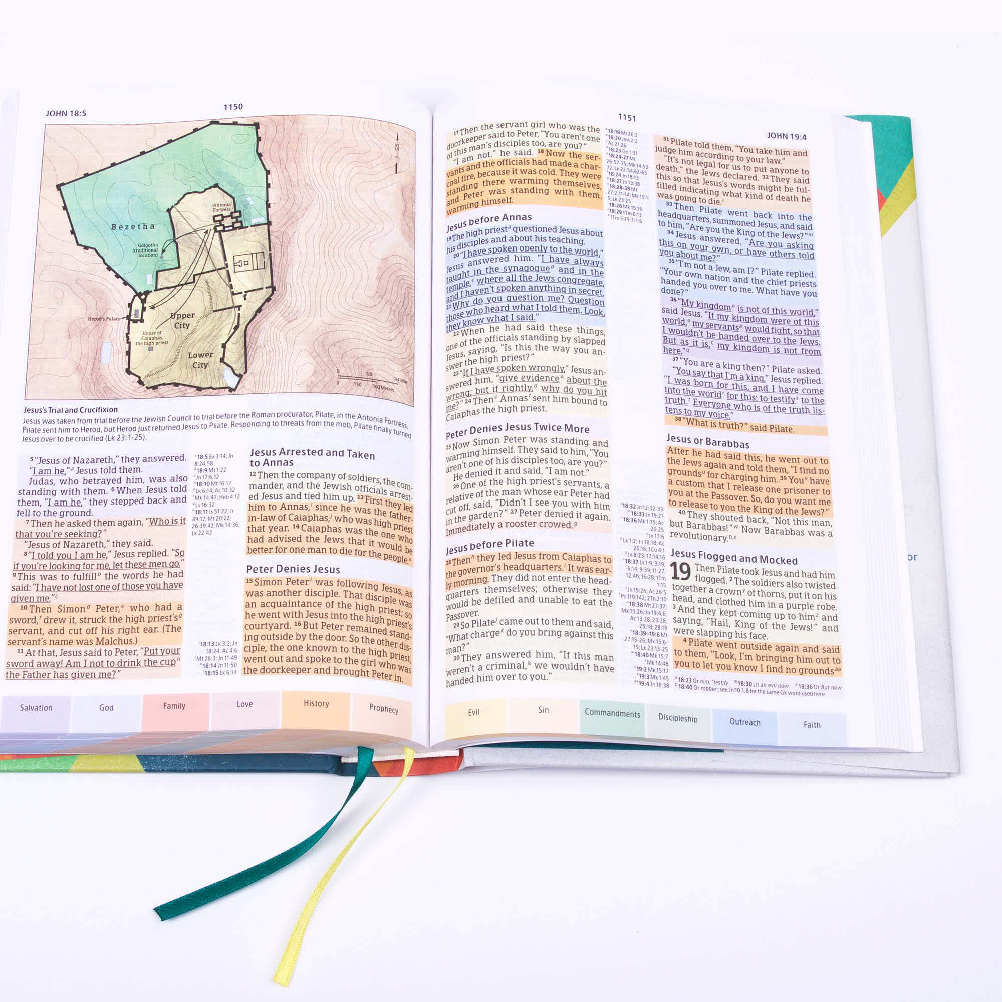 slide 4 of 10 for CSB Rainbow Study Bible, Hardcover