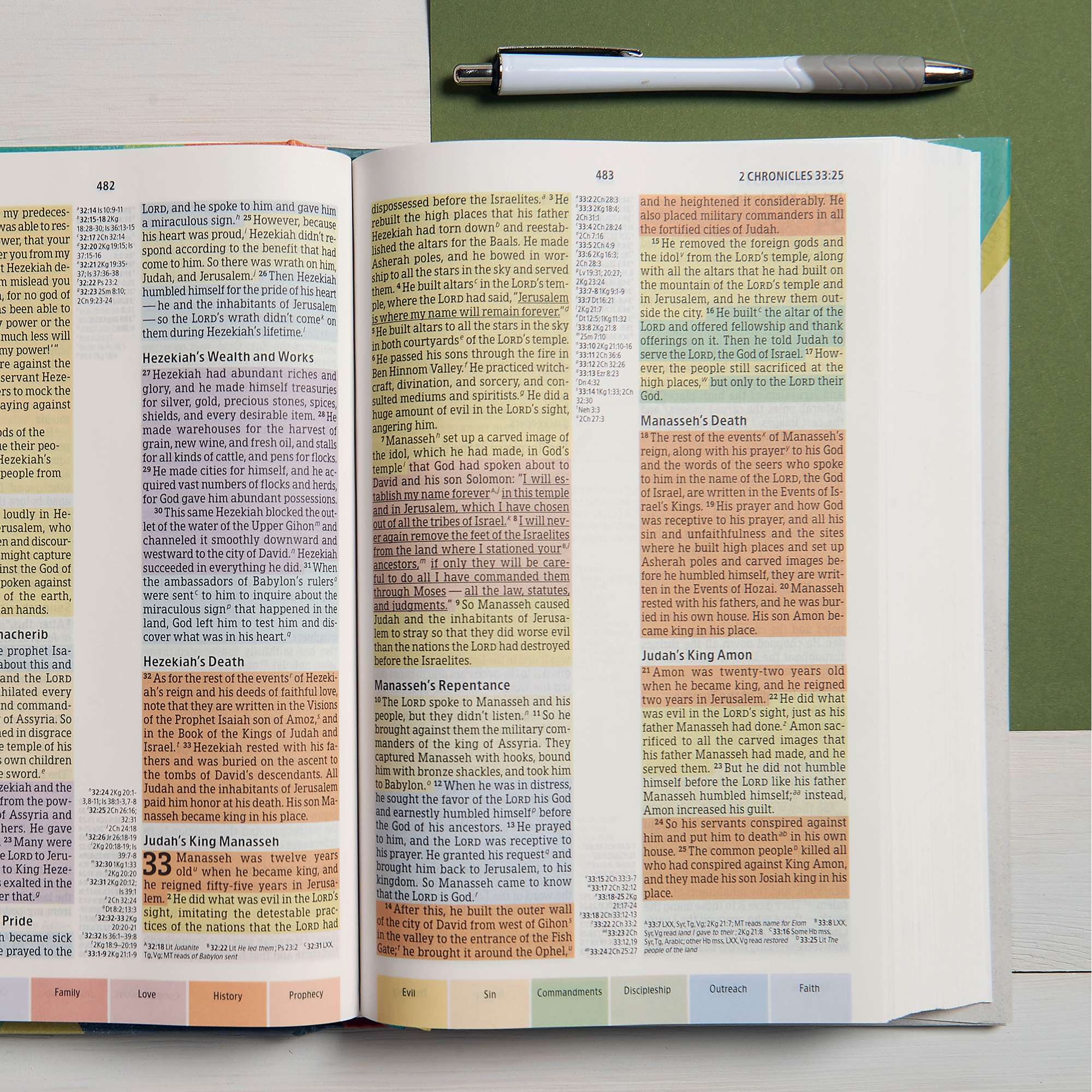 slide 5 of 10 for CSB Rainbow Study Bible, Hardcover
