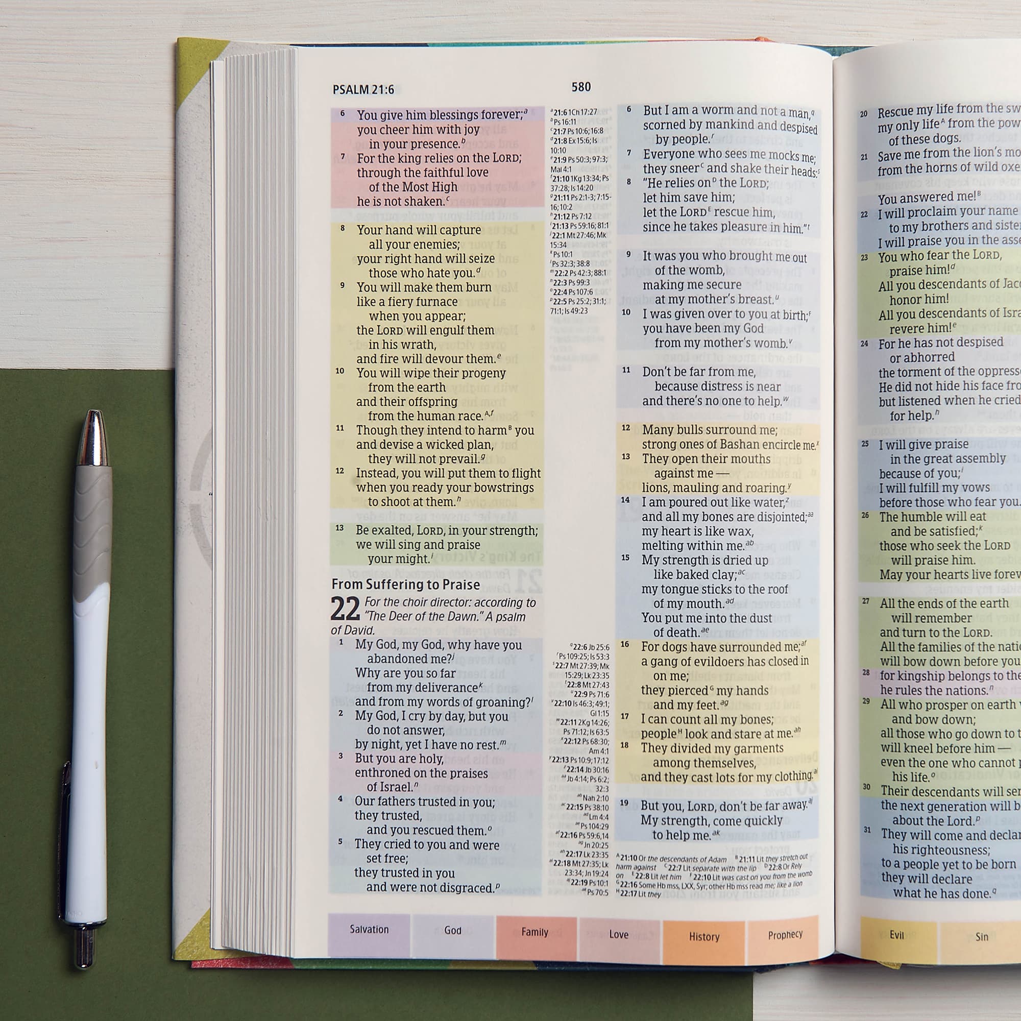 slide 6 of 10 for CSB Rainbow Study Bible, Hardcover