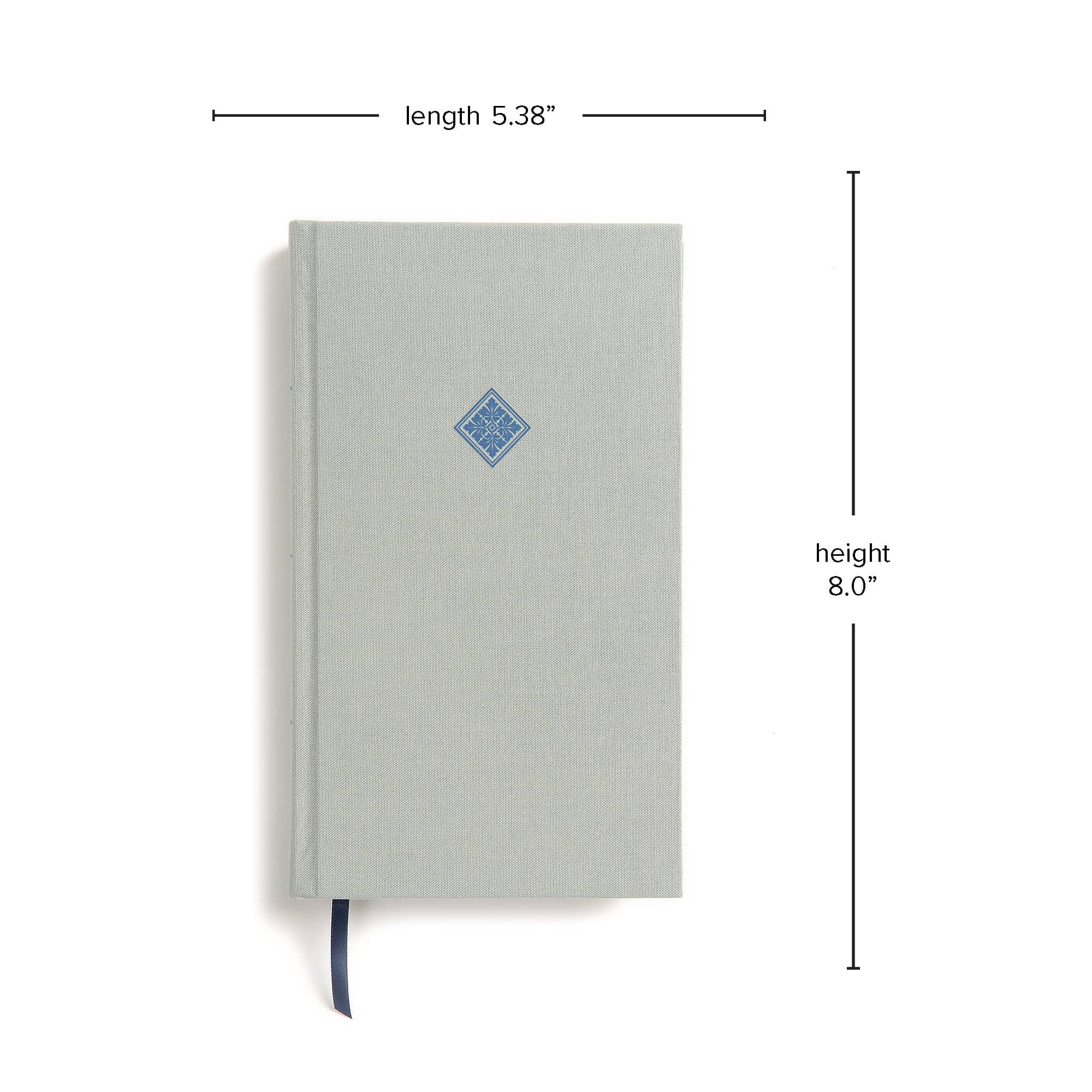 slide 6 of 10 for CSB Reader's Bible, Gray Cloth Over Board