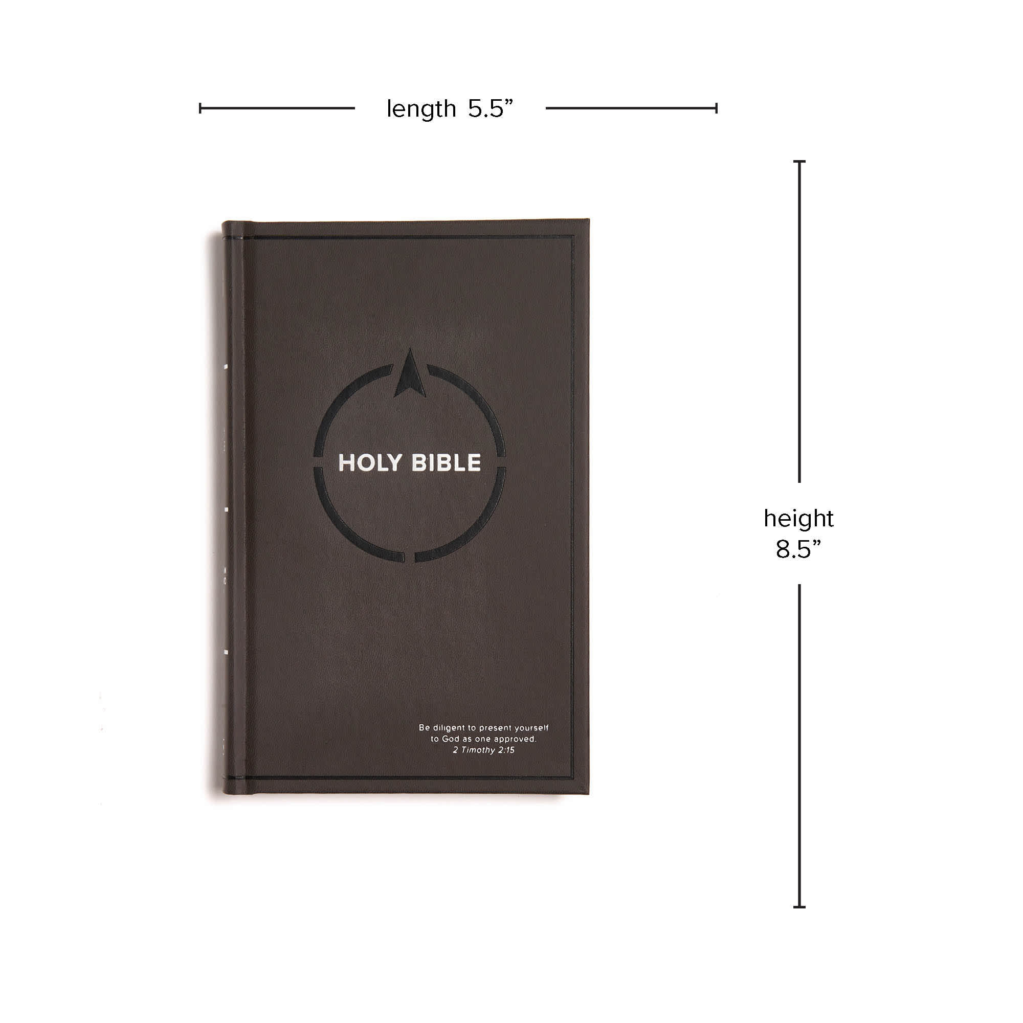 slide 7 of 9 for CSB Drill Bible, Gray LeatherTouch Over Board