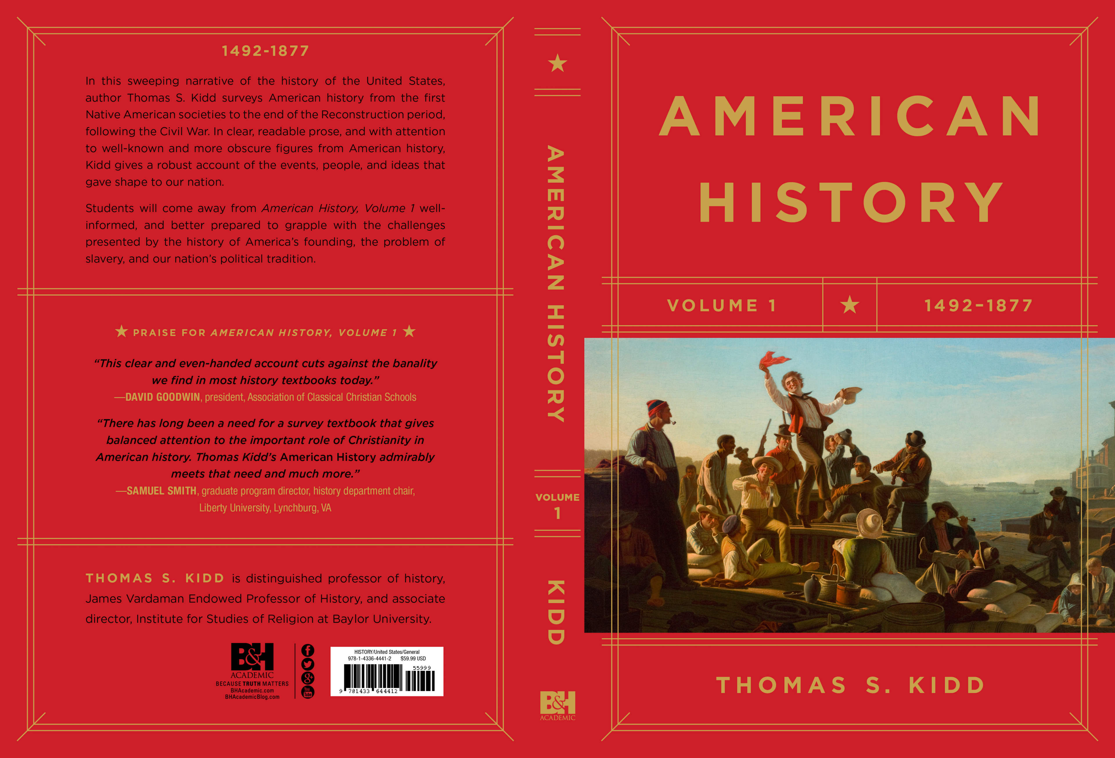 slide 2 of 2 for American History, Volume 1