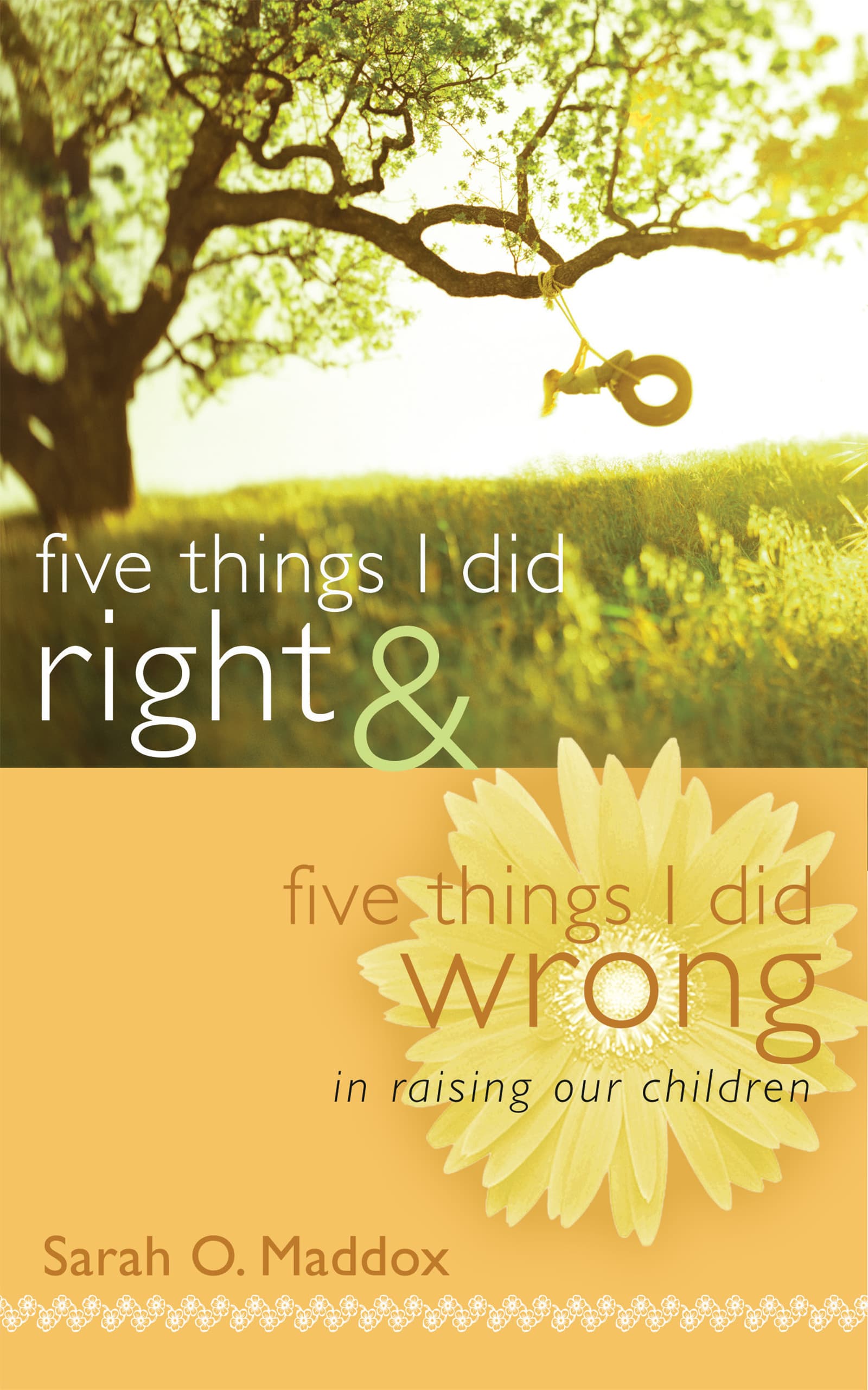 eBook - Five Things I Did Right & Five Things I Did Wrong In Raising Our Children