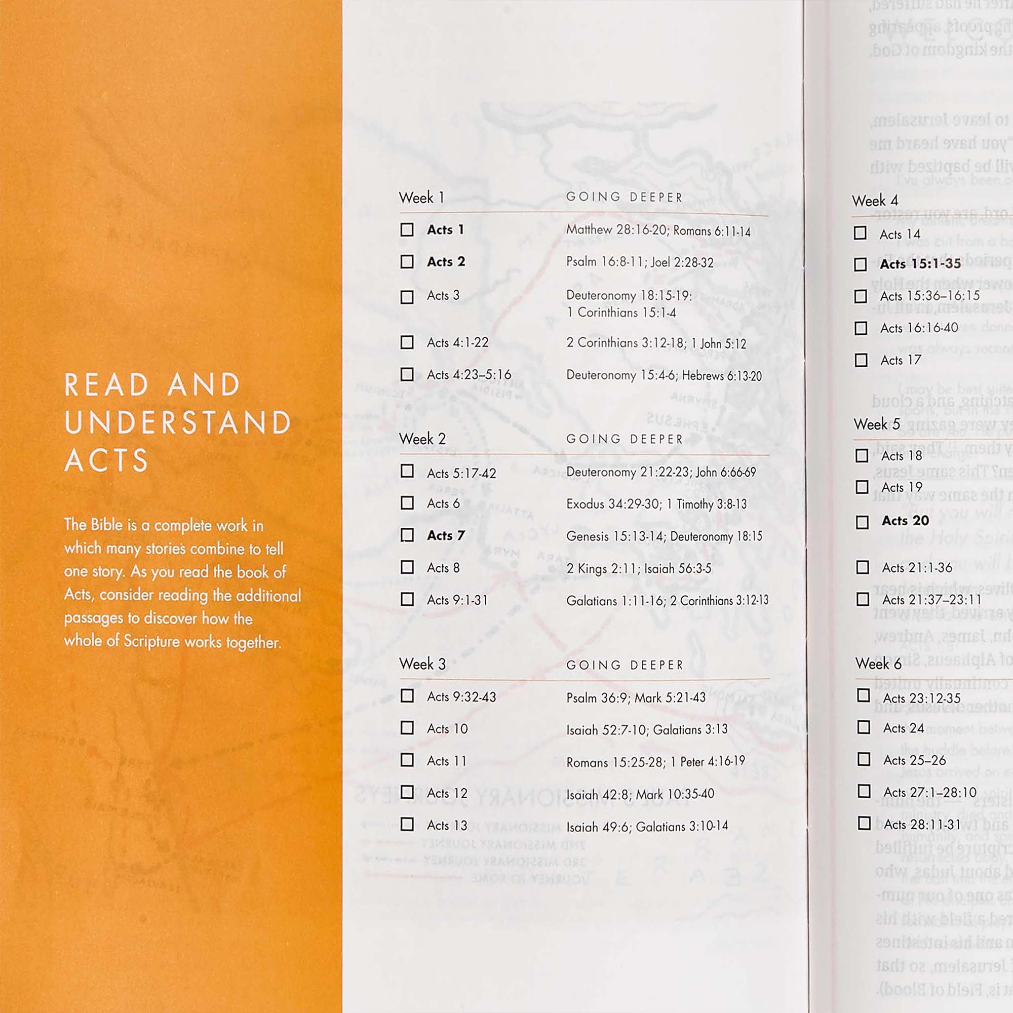 slide 6 of 9 for CSB She Reads Truth Bible, Poppy Linen Cloth Over Board, Indexed