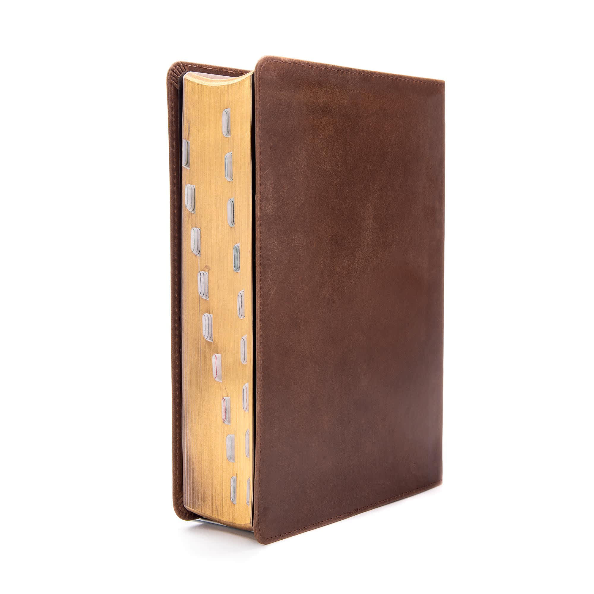 slide 3 of 10 for CSB She Reads Truth Bible, Brown Genuine Leather, Indexed
