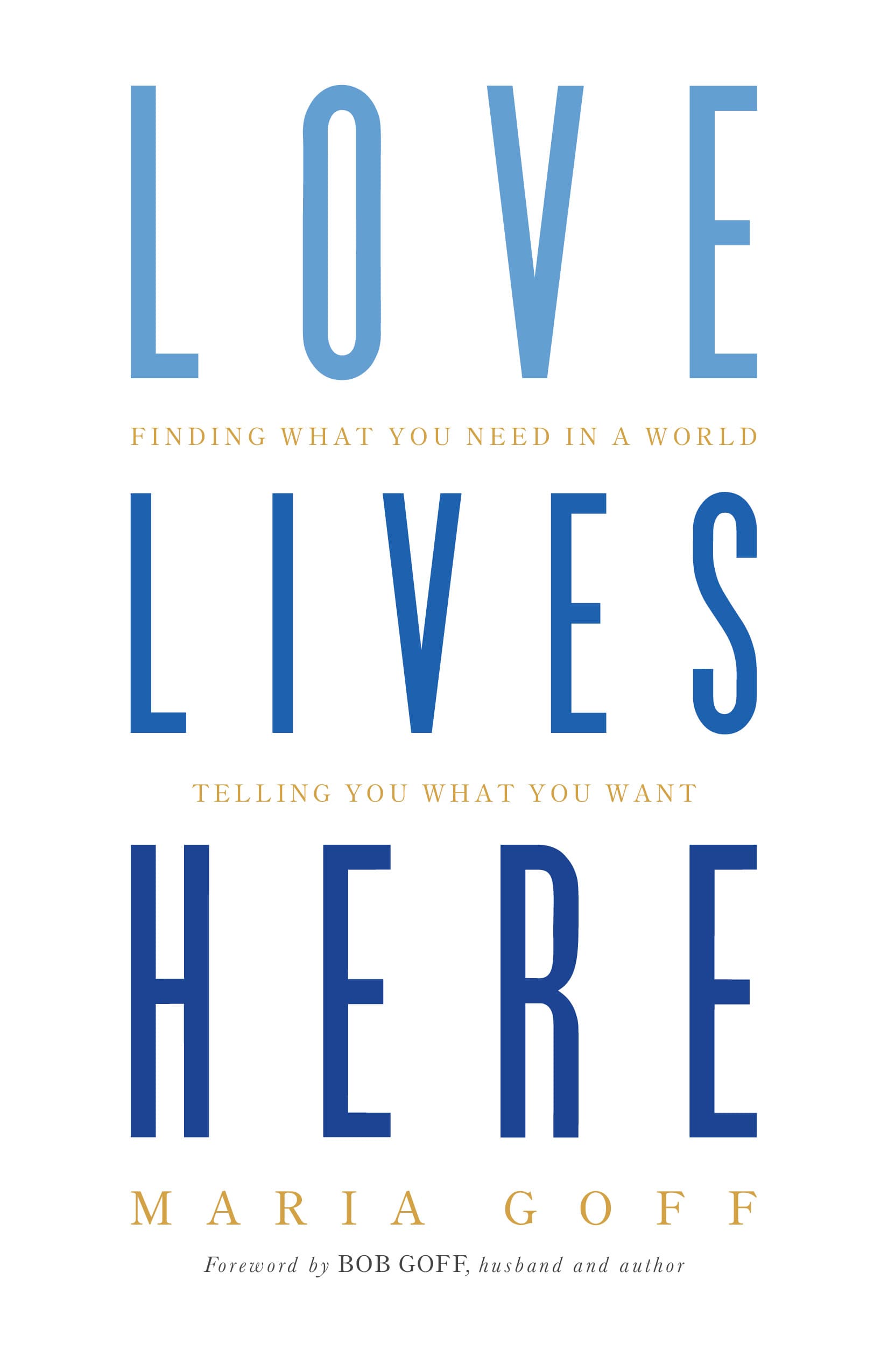 slide 1 of 2 for Love Lives Here