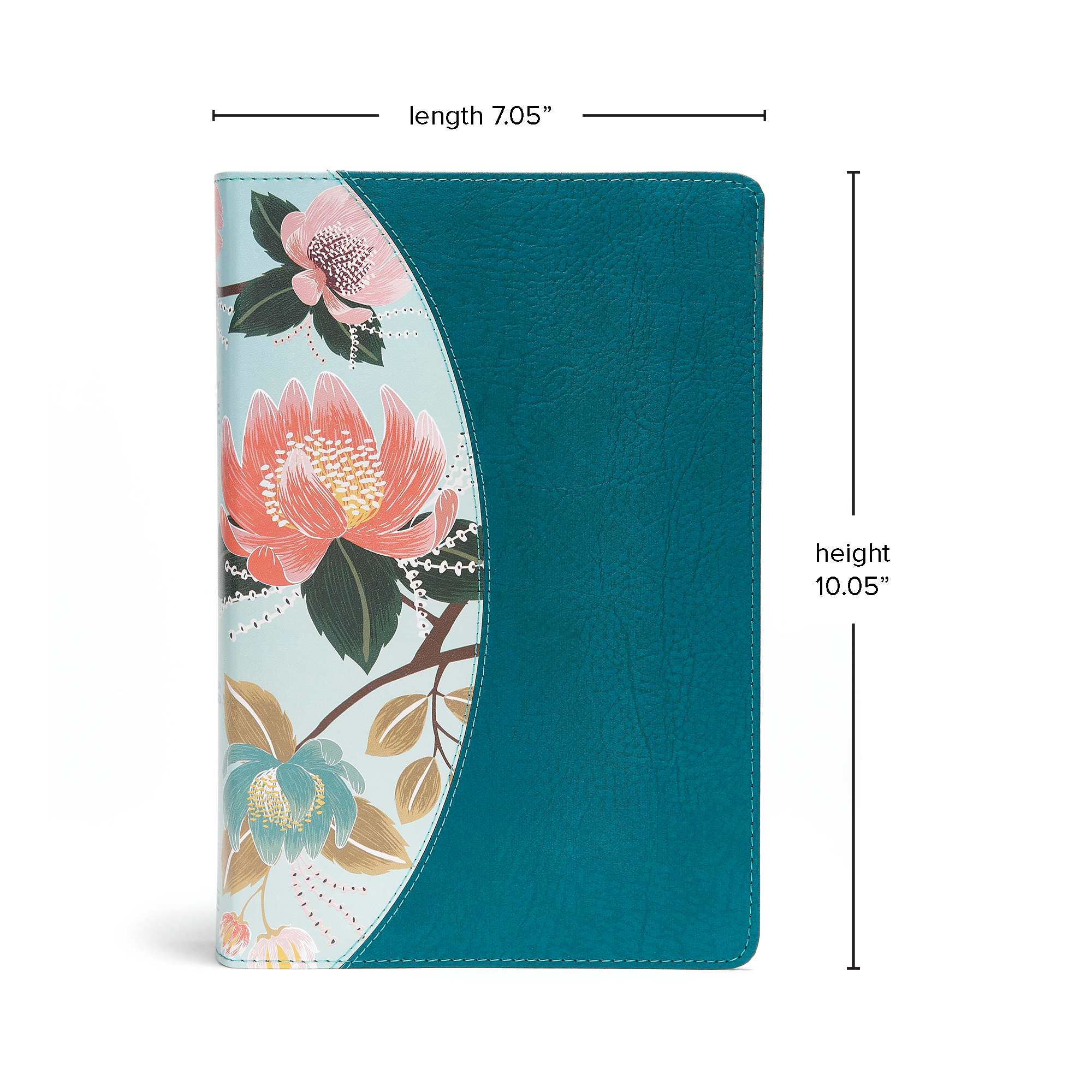 slide 8 of 9 for The CSB Study Bible For Women, Teal Flowers LeatherTouch, Indexed