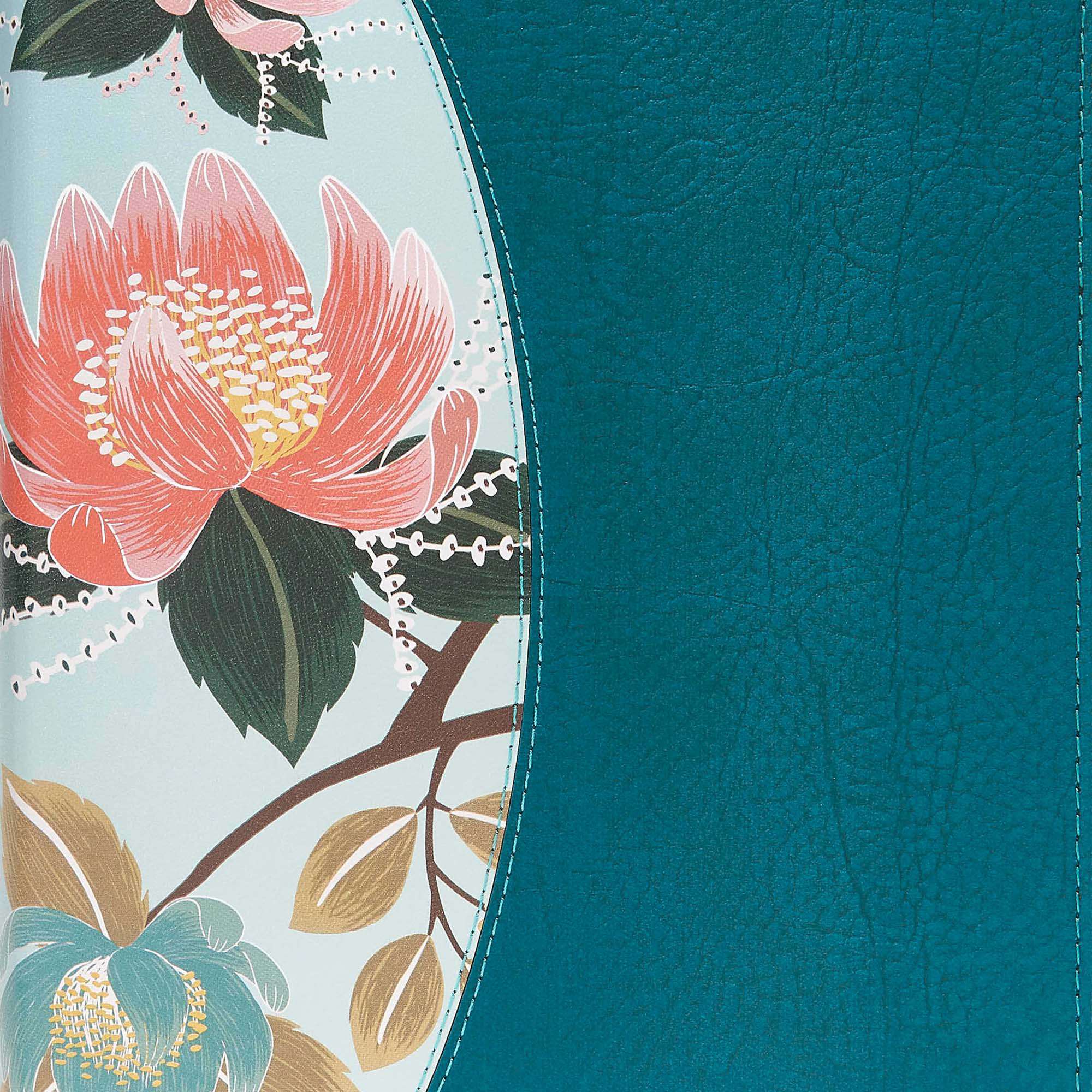 slide 9 of 9 for The CSB Study Bible For Women, Teal Flowers LeatherTouch, Indexed