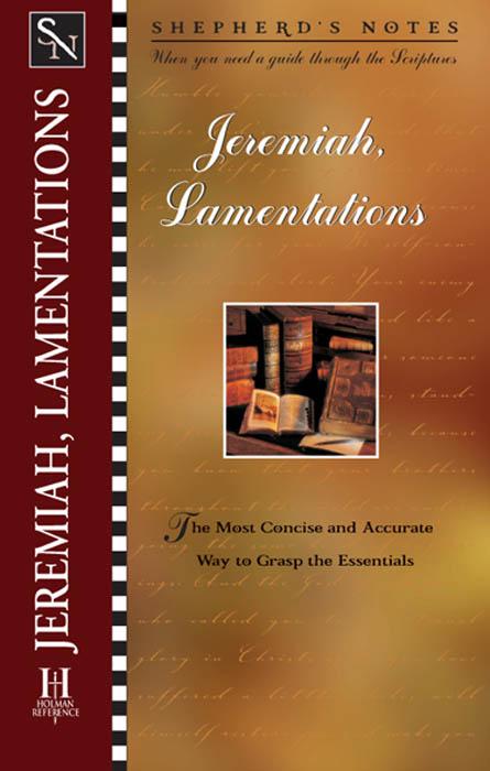 eBook - Shepherd's Notes: Jeremiah & Lamentations