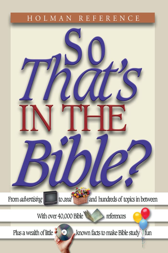 eBook - So That's in the Bible?