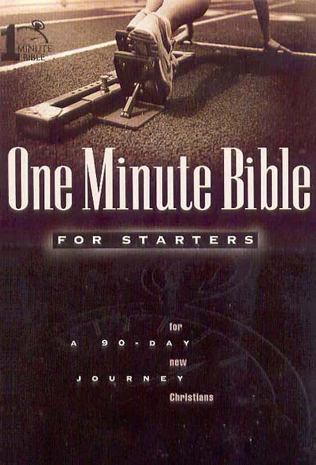 eBook - One Minute Bible for Starters