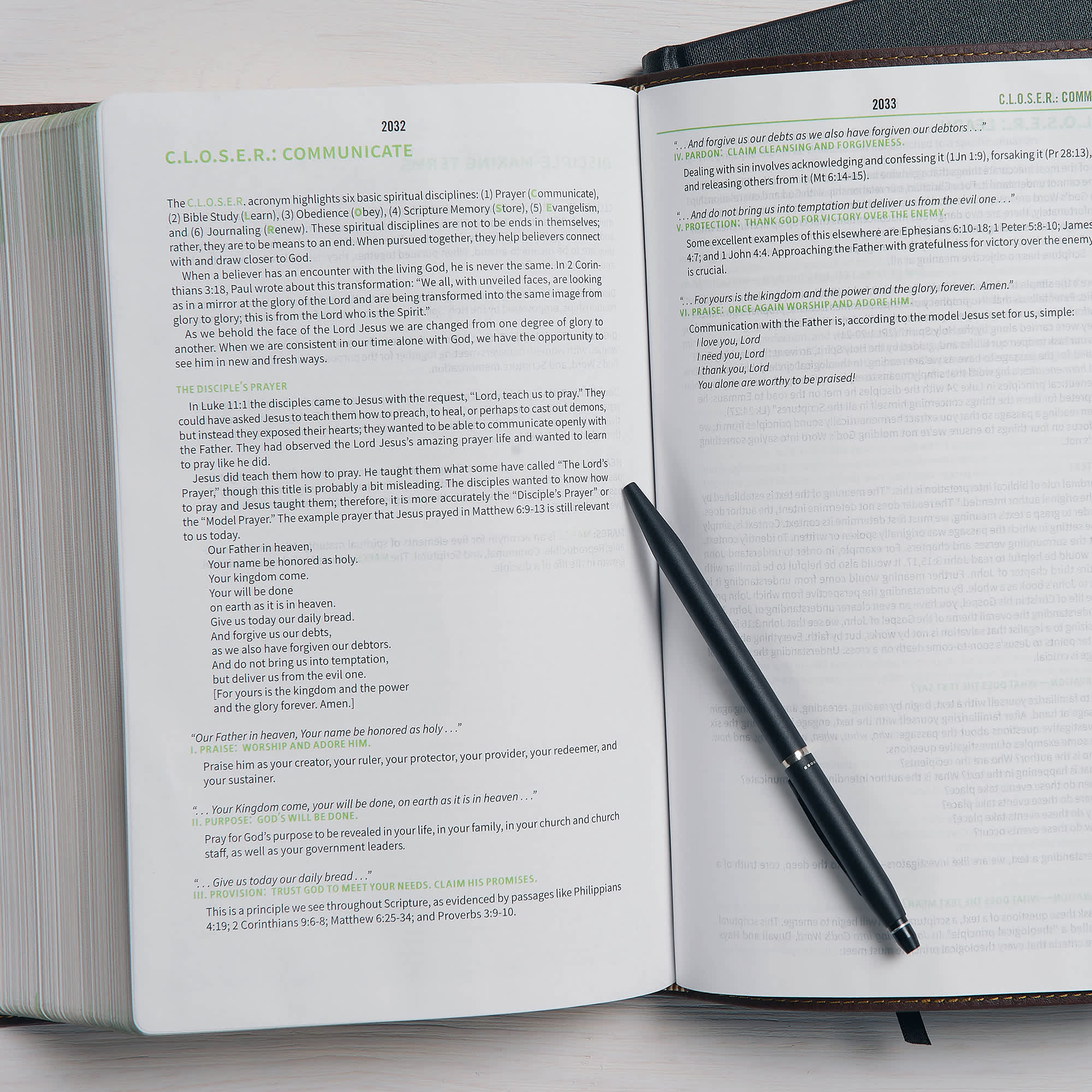 slide 4 of 10 for CSB Disciple's Study Bible, Brown/Tan LeatherTouch