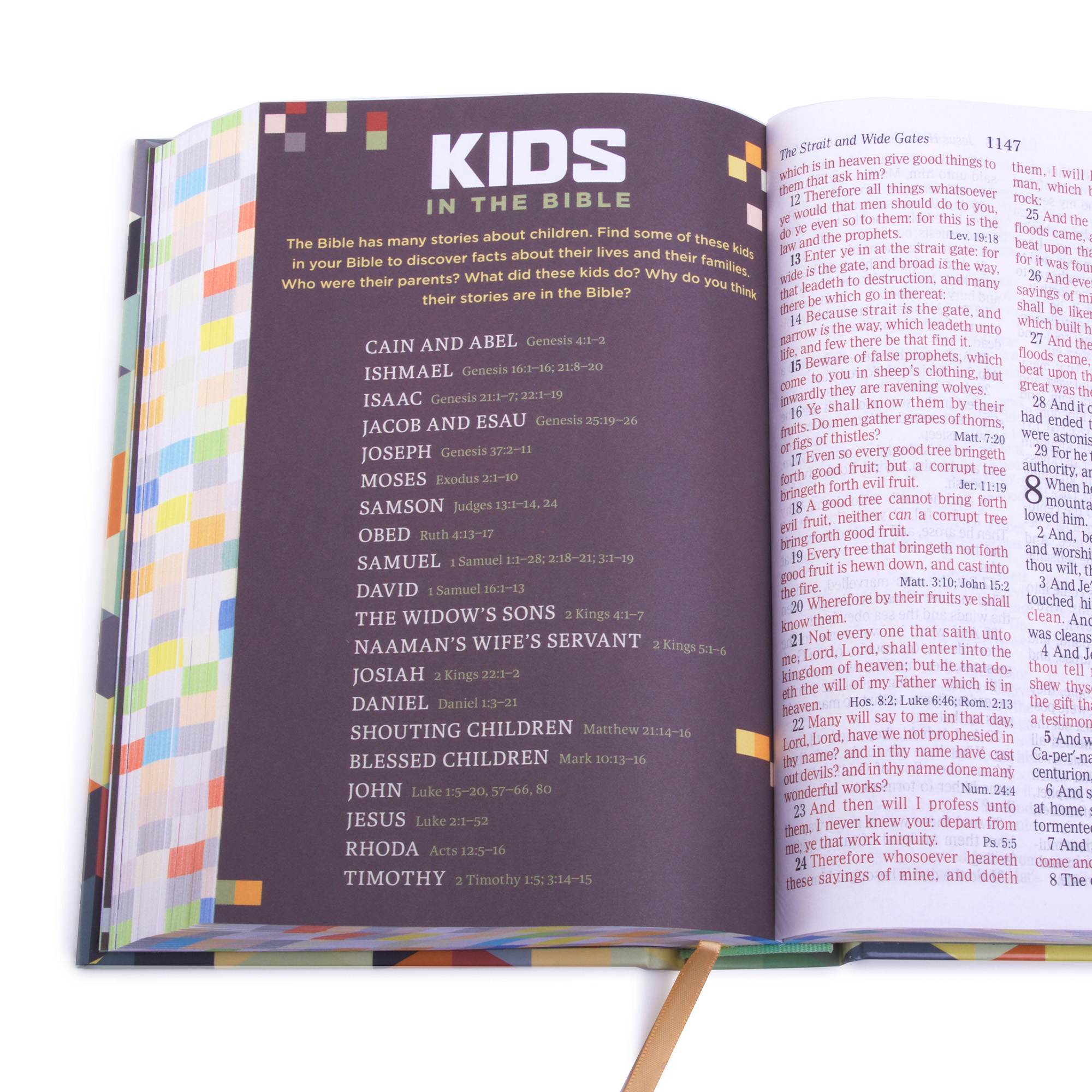 slide 7 of 12 for KJV Kids Bible, Hardcover