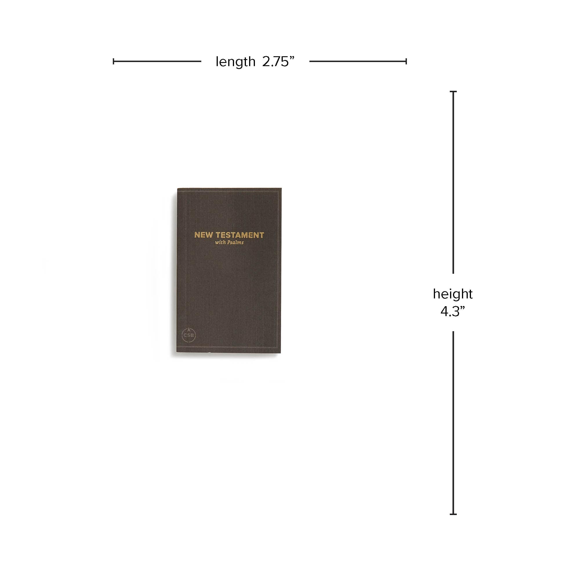 slide 8 of 9 for CSB Pocket New Testament with Psalms, Black Trade Paper