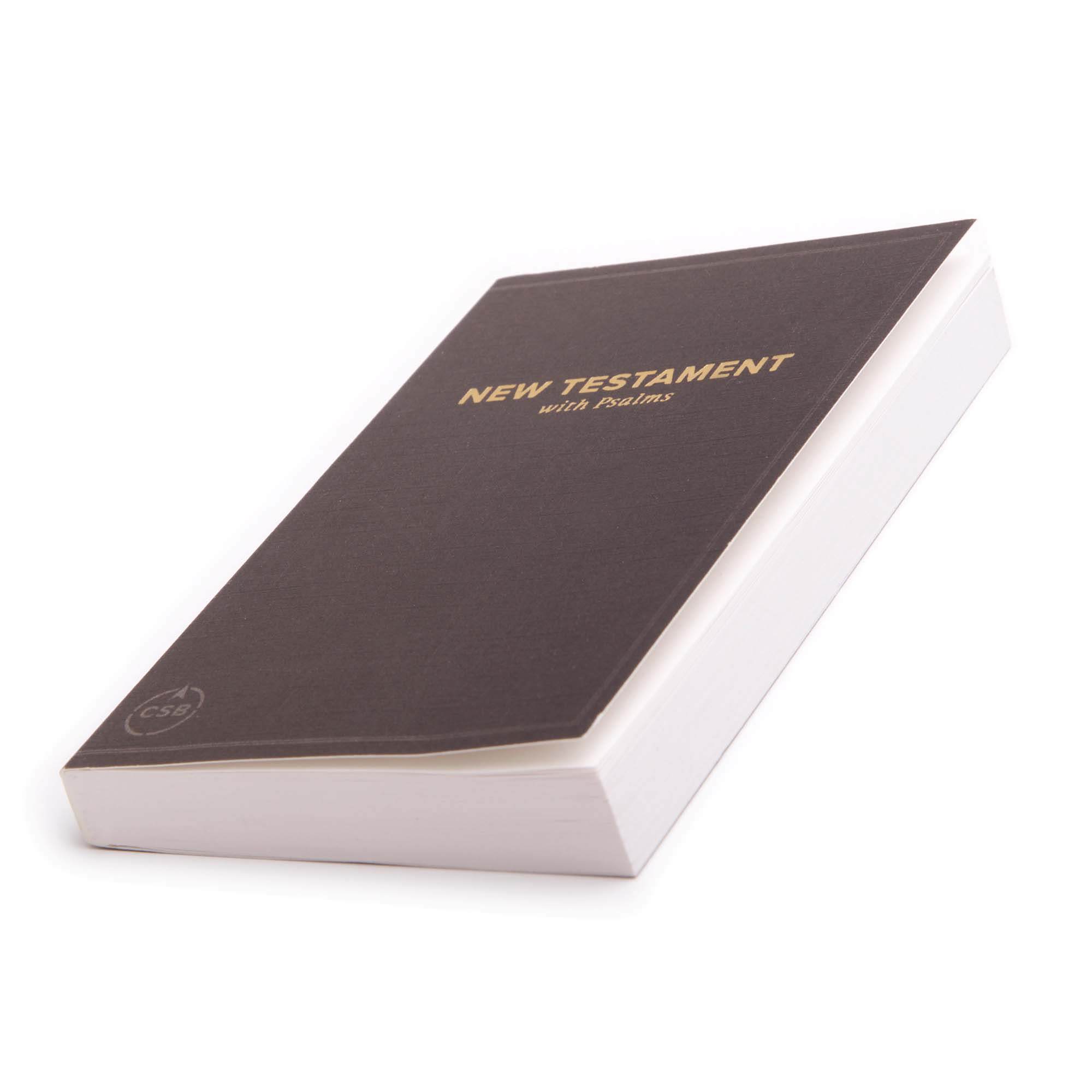 slide 9 of 9 for CSB Pocket New Testament with Psalms, Black Trade Paper