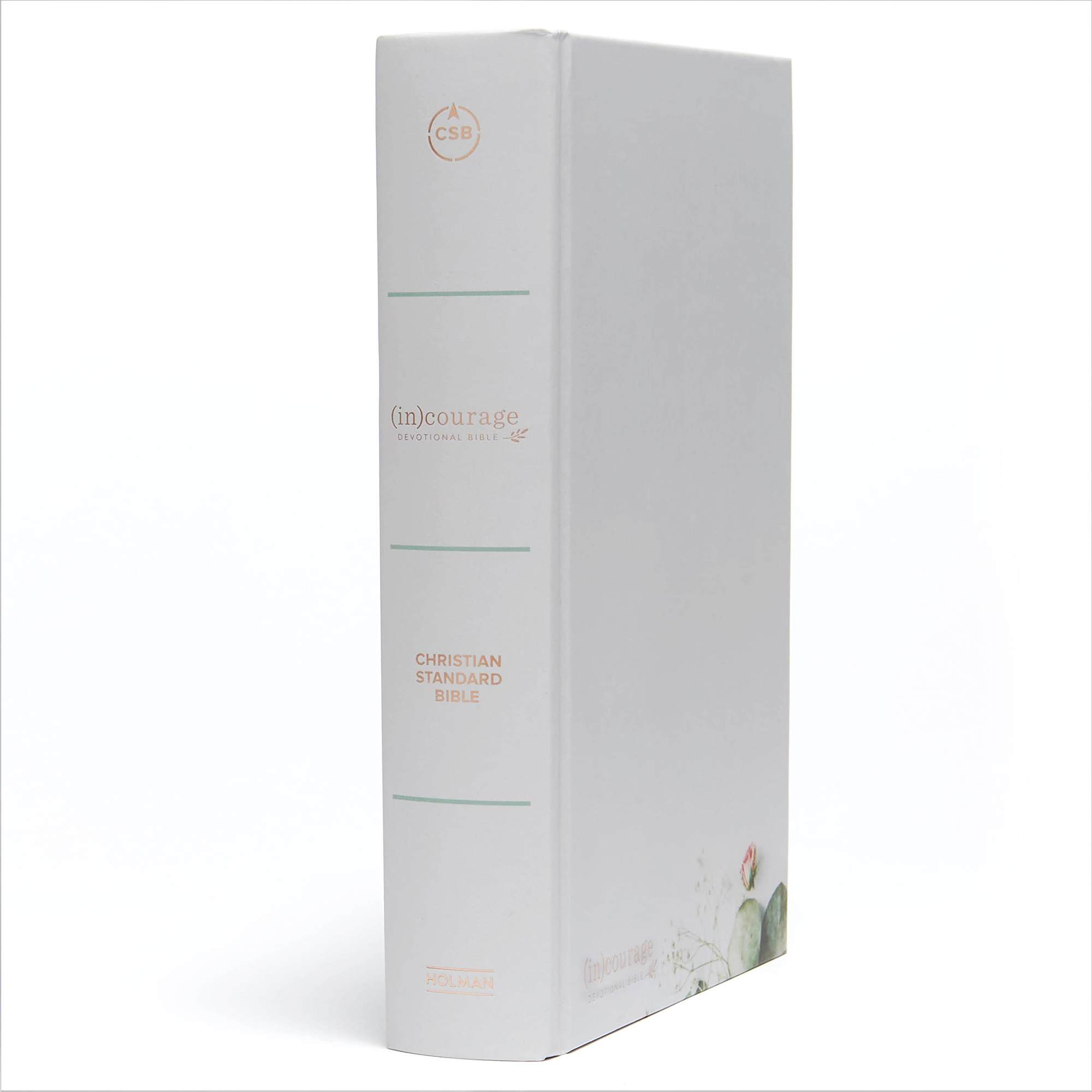 slide 2 of 10 for CSB (in)courage Devotional Bible, Gray Hardcover